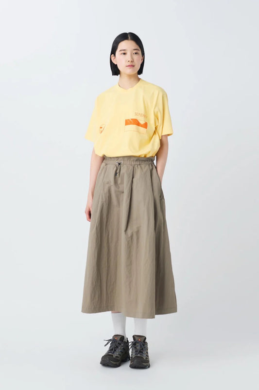 Snow Peak Nylon Washer Skirt Greige | Jupe Nylon Coupe Trapèze | Edgar Bdx