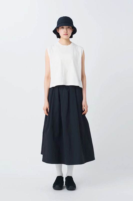 Snow Peak OG Mercerized Sleeveless T-Shirt Off White | Débardeur Coton Bio | Edgar Bdx