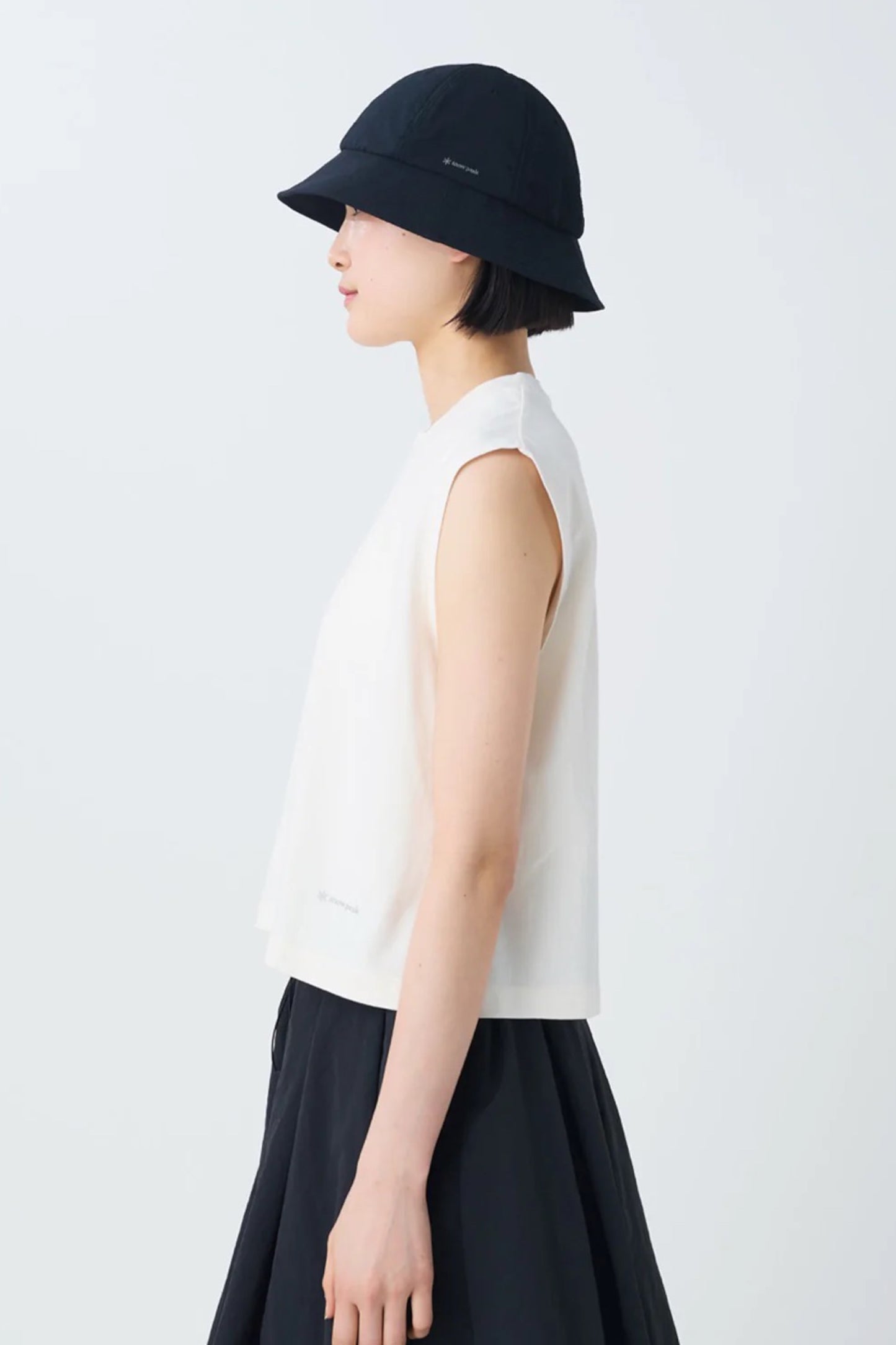 Snow Peak OG Mercerized Sleeveless T-Shirt Off White | Débardeur Coton Bio | Edgar Bdx