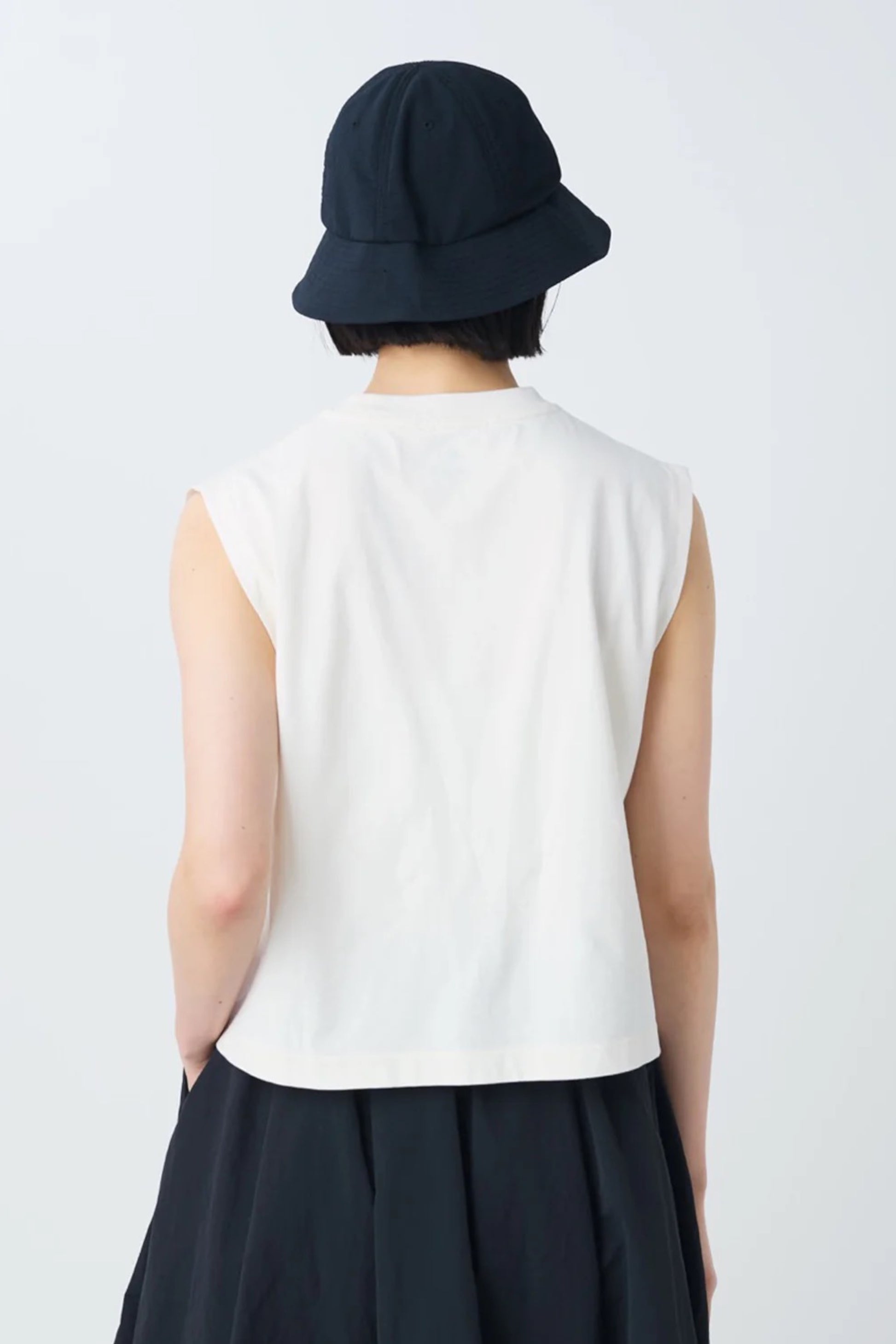 Snow Peak OG Mercerized Sleeveless T-Shirt Off White | Débardeur Coton Bio | Edgar Bdx