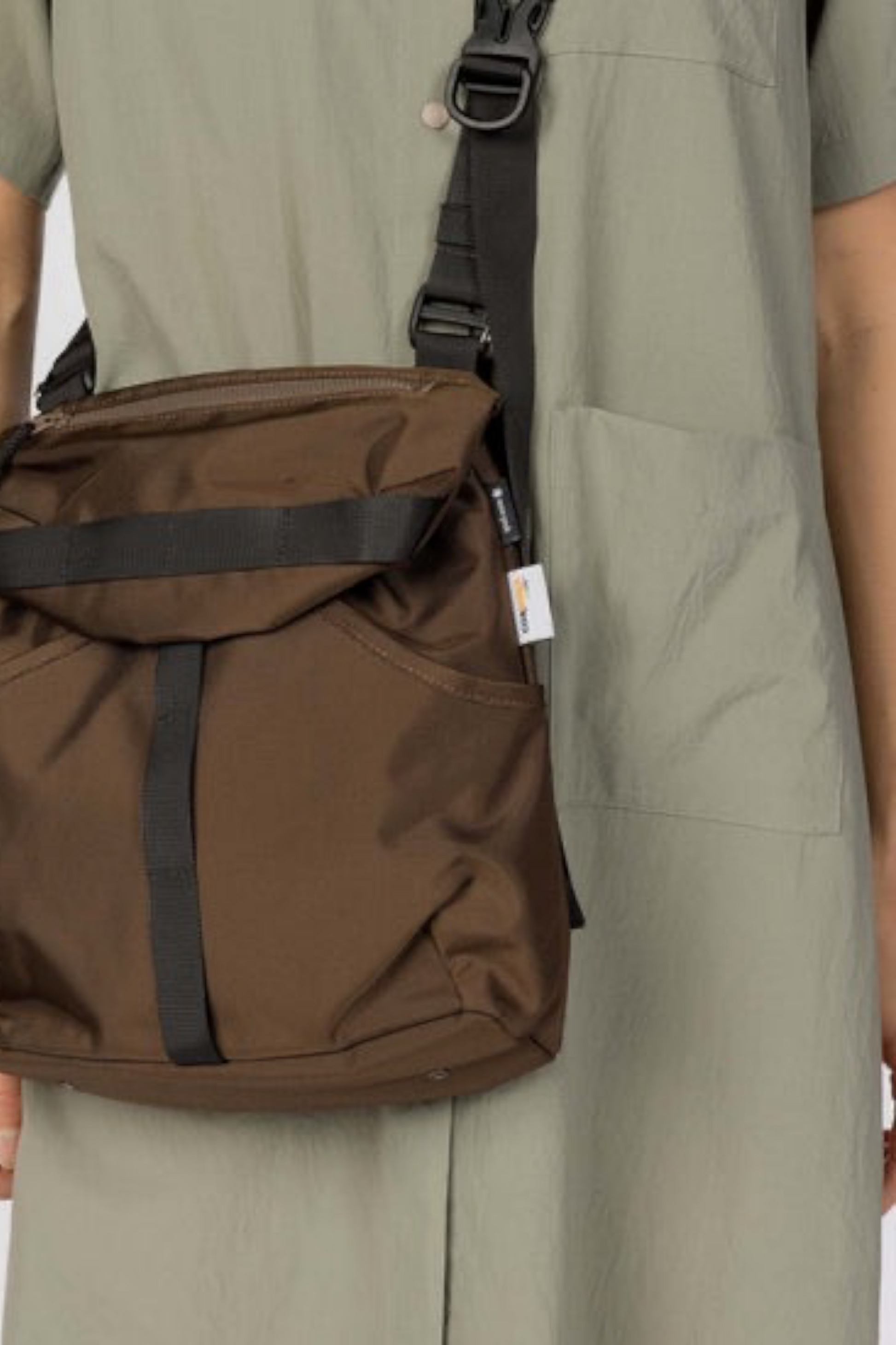 Snow Peak Recycled Cordura Shoulder Bag Brown | Sac Bandoulière Cordura Recyclé | Edgar Bdx