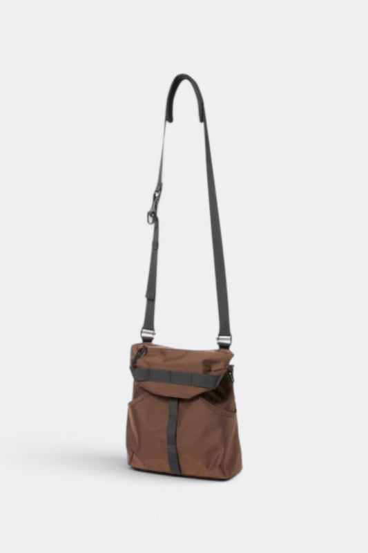 Snow Peak Recycled Cordura Shoulder Bag Brown | Sac Bandoulière Cordura Recyclé | Edgar Bdx