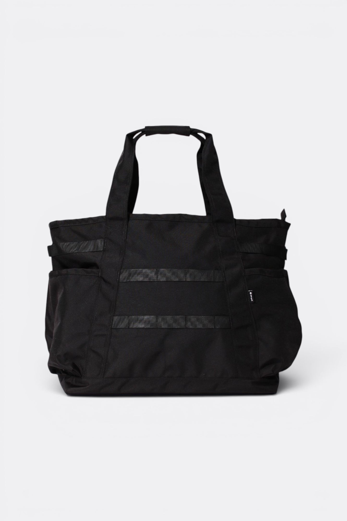 Snow Peak Recycled Cordura Tote Bag Black | Tote Nylon Cordura Recyclé Autoportant | Edgar Bdx