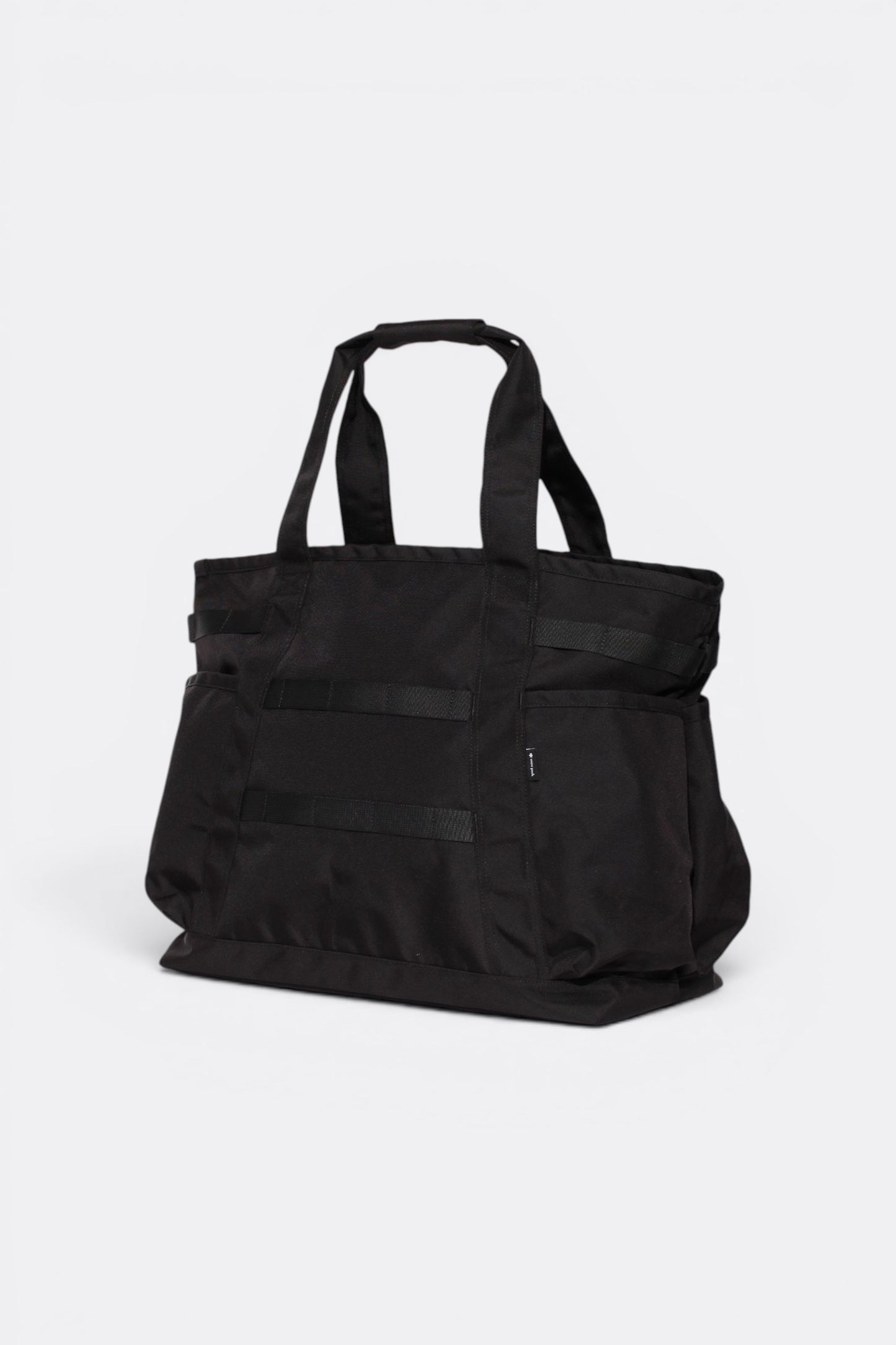Snow Peak Recycled Cordura Tote Bag Black | Tote Nylon Cordura Recyclé Autoportant | Edgar Bdx