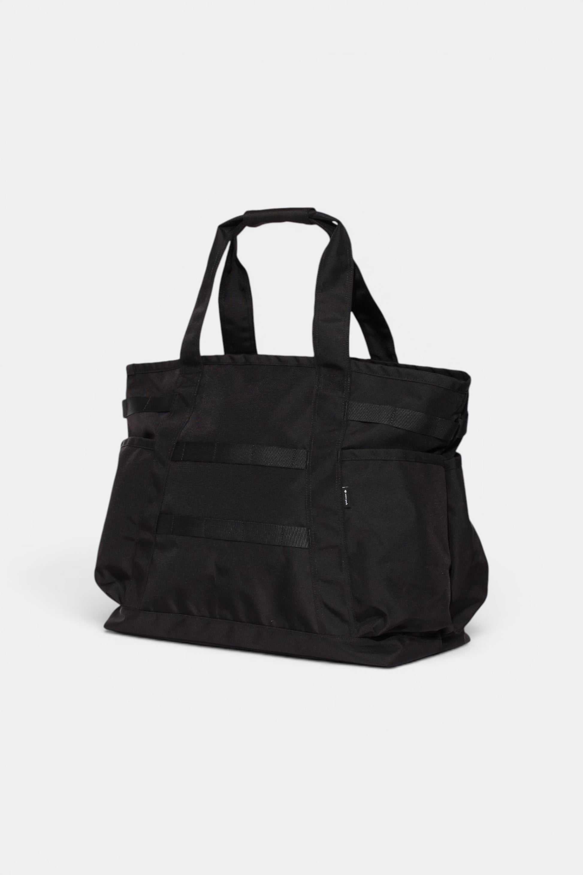 Snow Peak Recycled Cordura Tote Bag Black | Tote Nylon Cordura Recyclé Autoportant | Edgar Bdx