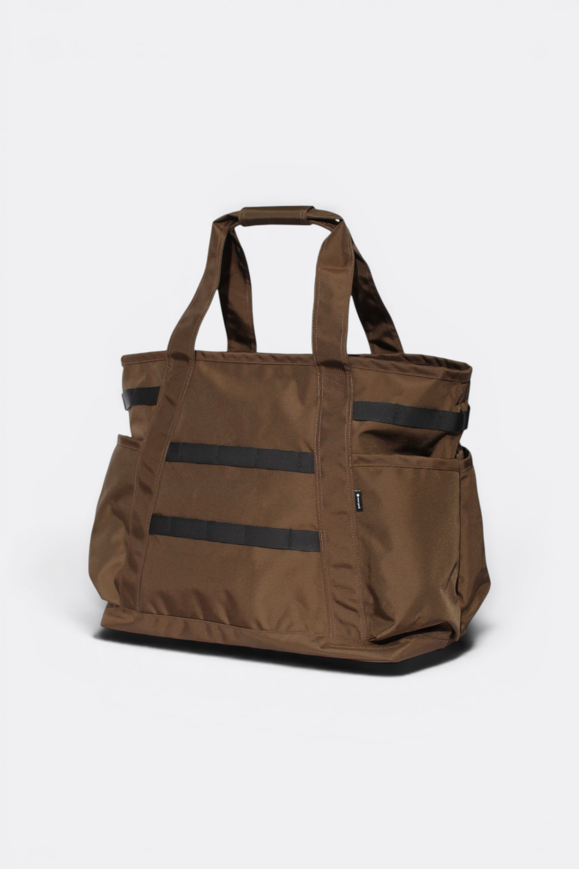 Snow Peak Recycled Cordura Tote Bag Brown | Tote Nylon Cordura Recyclé Autoportant | Edgar Bdx