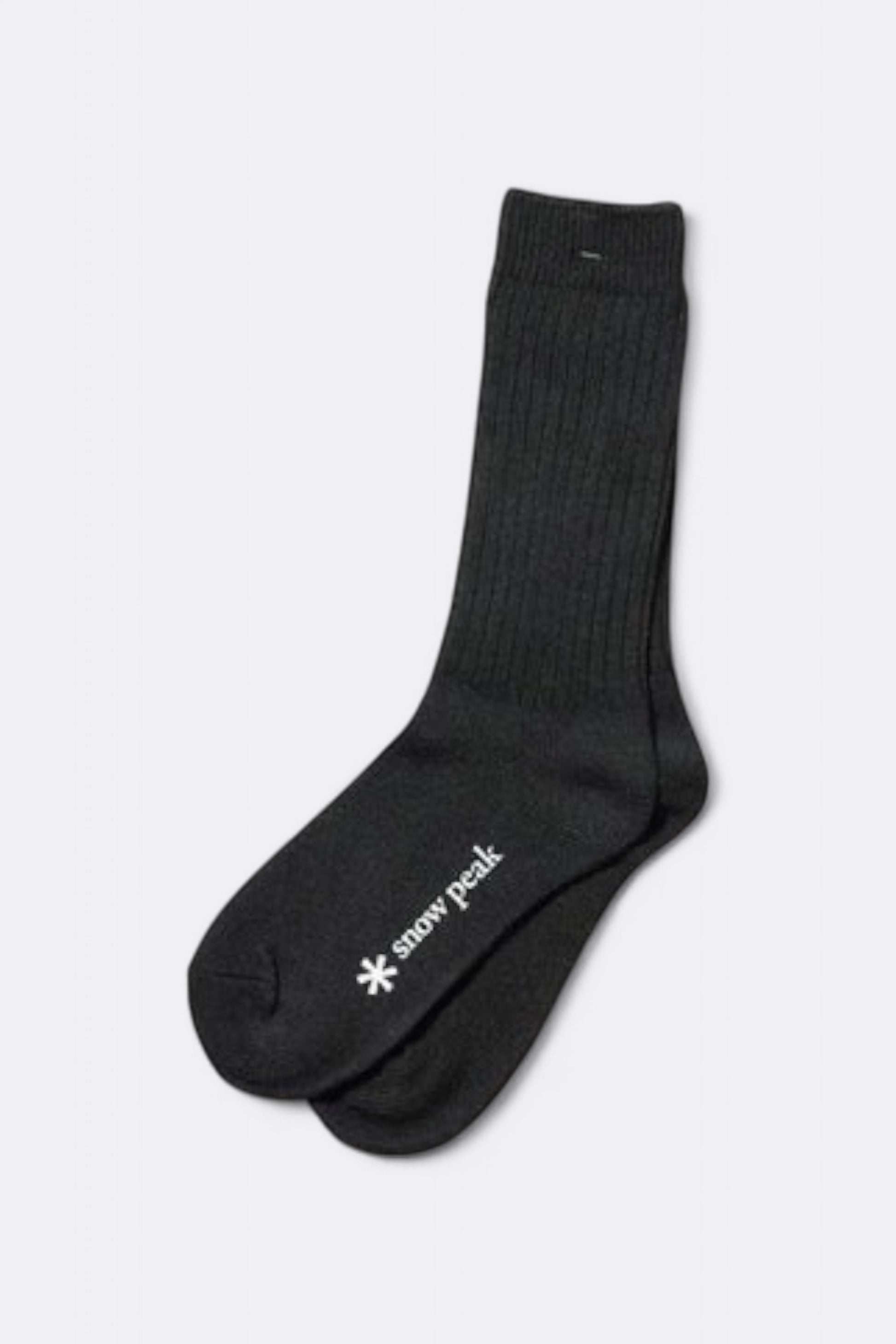 Snow Peak - Recycled Cotton Socks (Black)