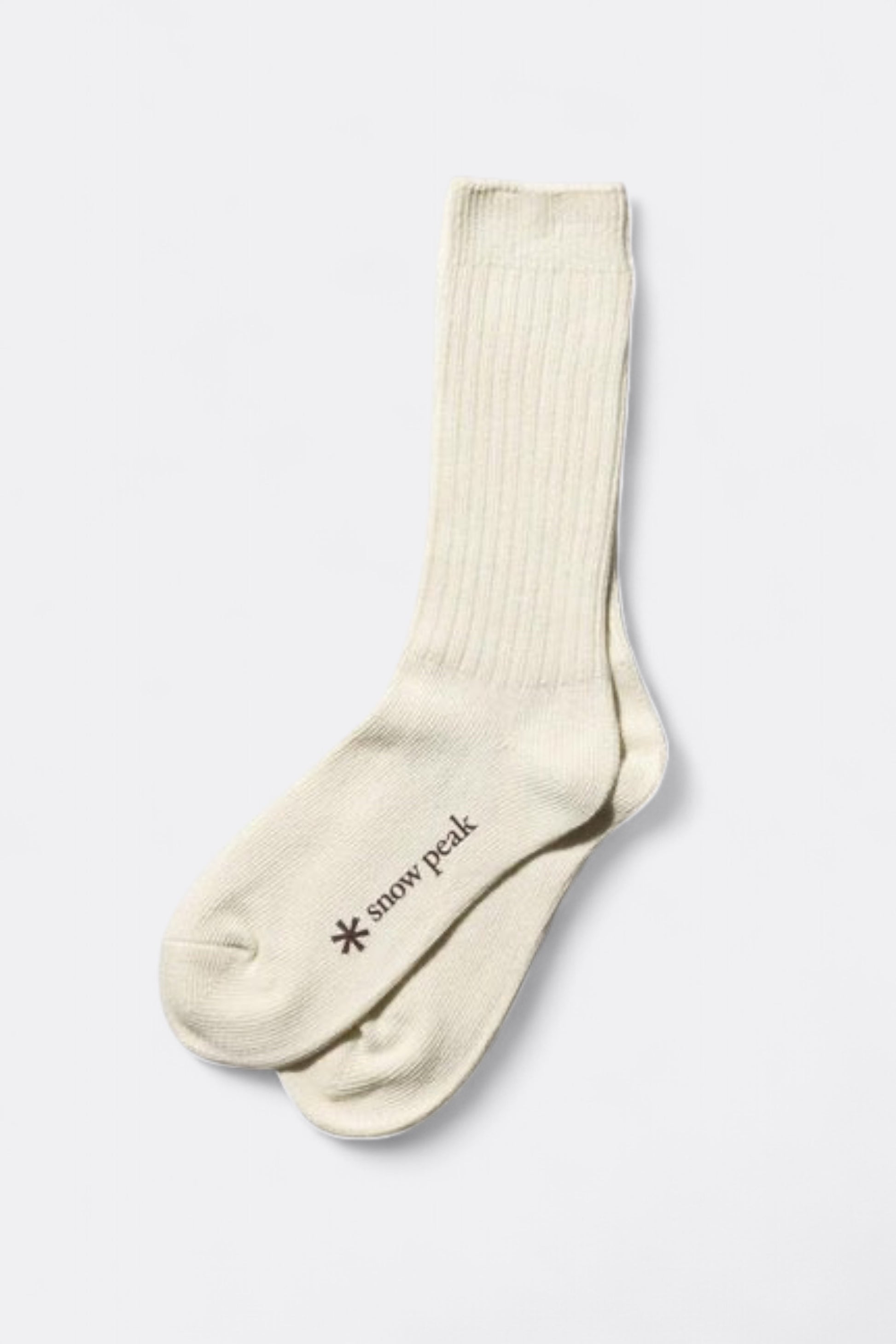 Snow Peak - Recycled Cotton Socks (Ecru)