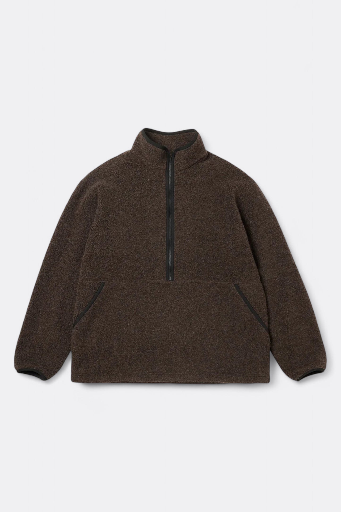 Snow Peak - Recycled Wool Boa Pullover (Dark Brown)