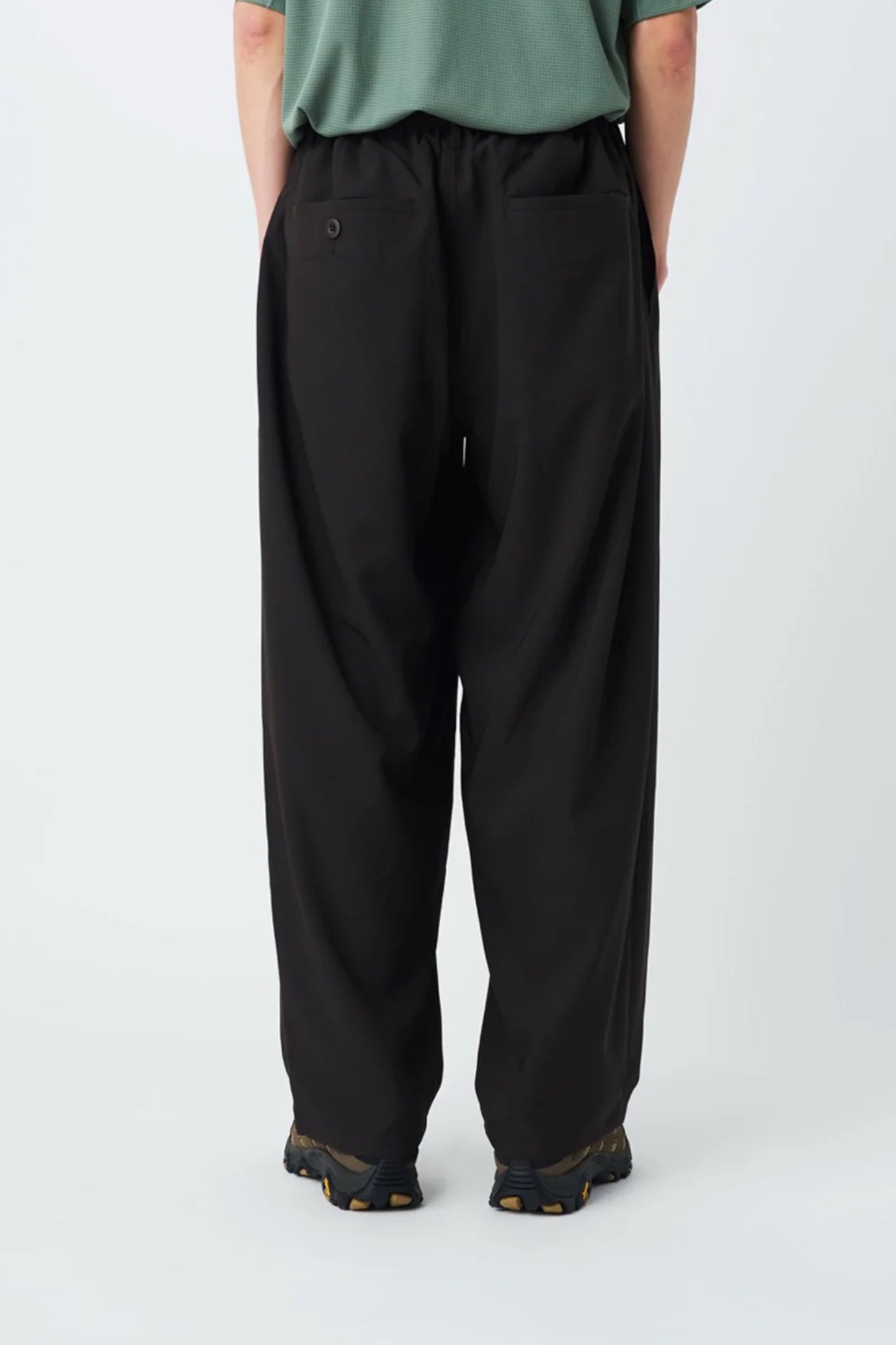 Snow Peak Relax Dry Wide Pant Brown | Pantalon Large Polyester UV | Edgar Bdx