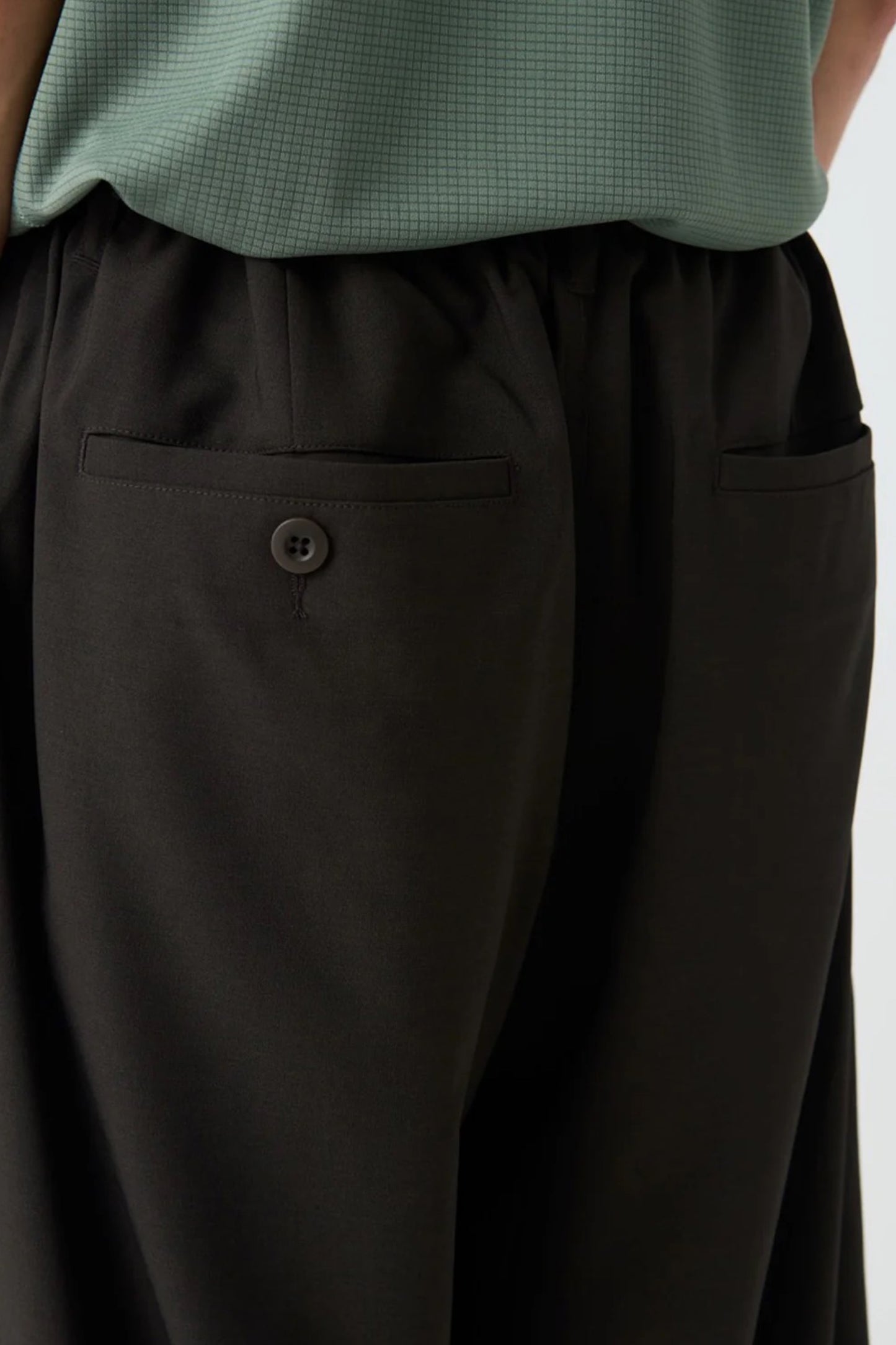 Snow Peak Relax Dry Wide Pant Brown | Pantalon Large Polyester UV | Edgar Bdx