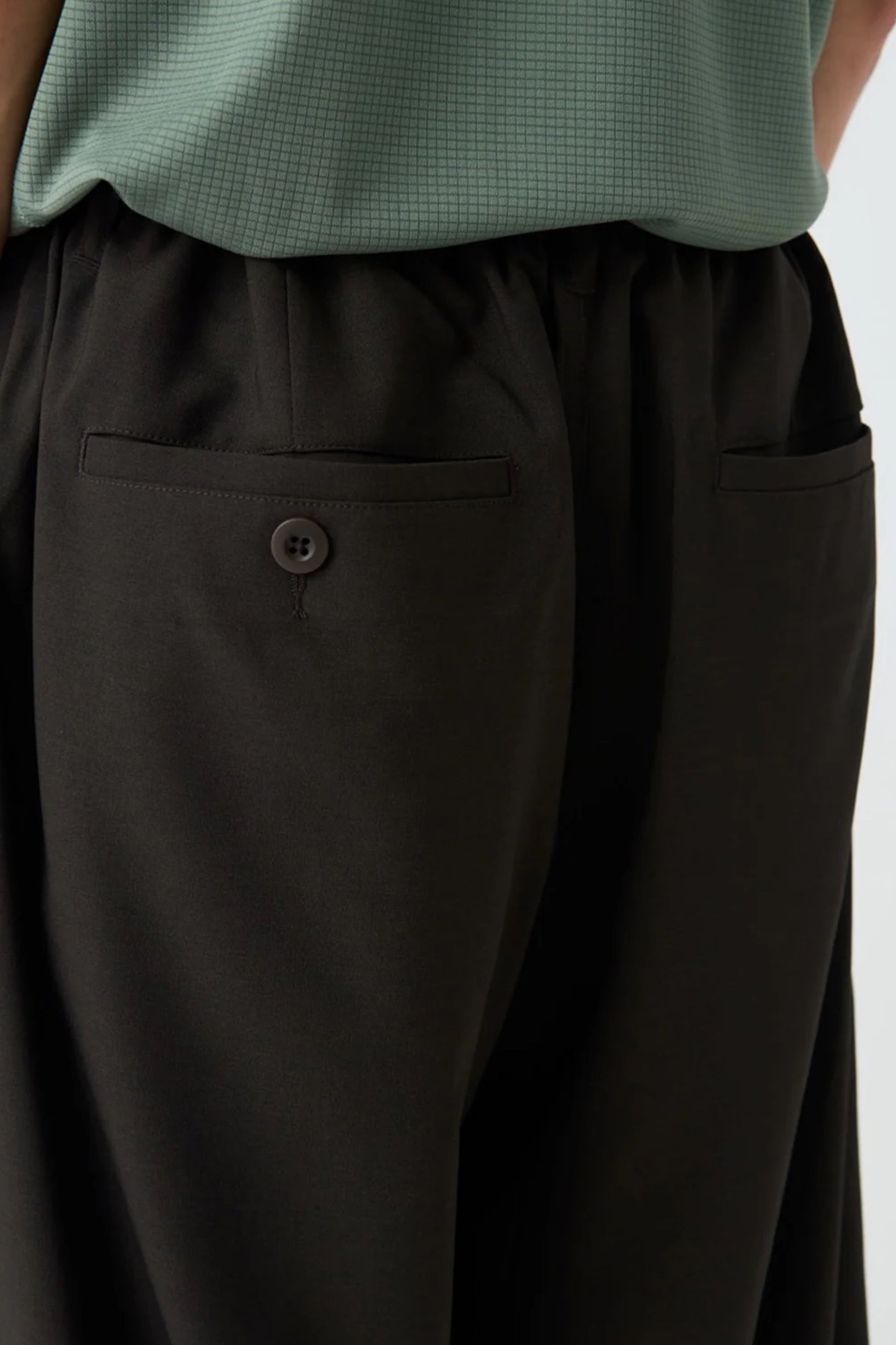Snow Peak Relax Dry Wide Pant Brown | Pantalon Large Polyester UV | Edgar Bdx