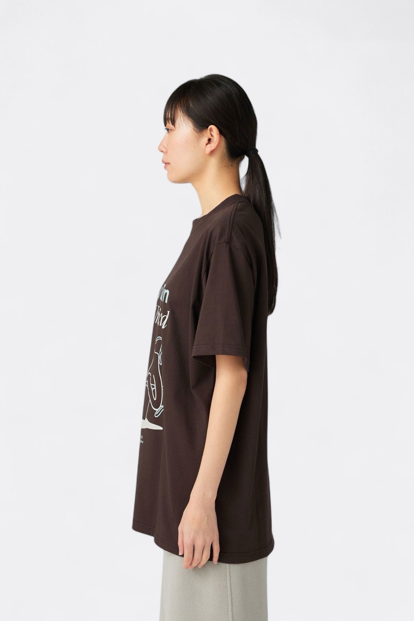 Snow Peak - Relaxation T-Shirt (Dark Brown)
