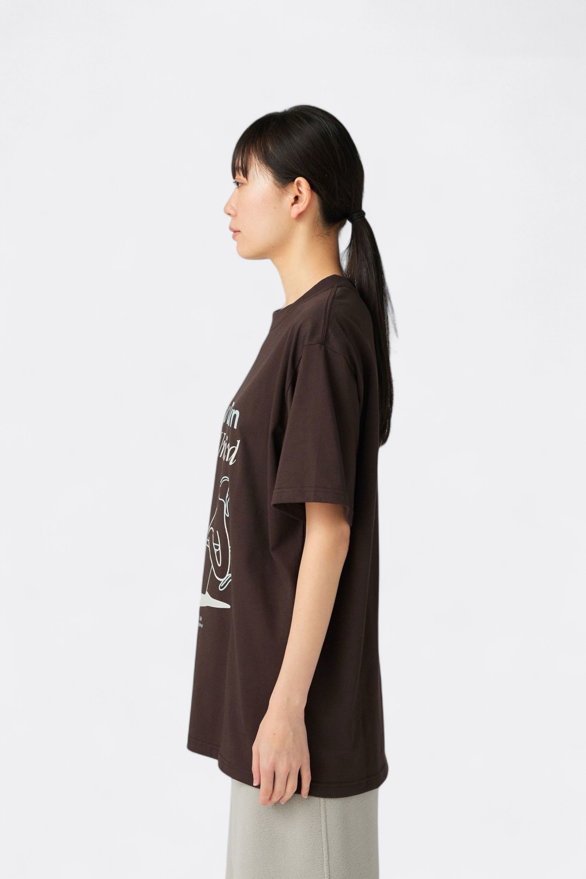 Snow Peak - Relaxation T-Shirt (Dark Brown)