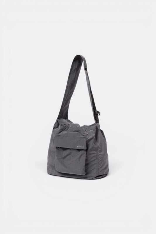 Snow Peak Ripstop Wrap Cross Bag Charcoal | Sac Bandoulière Nylon Ripstop | Edgar Bdx