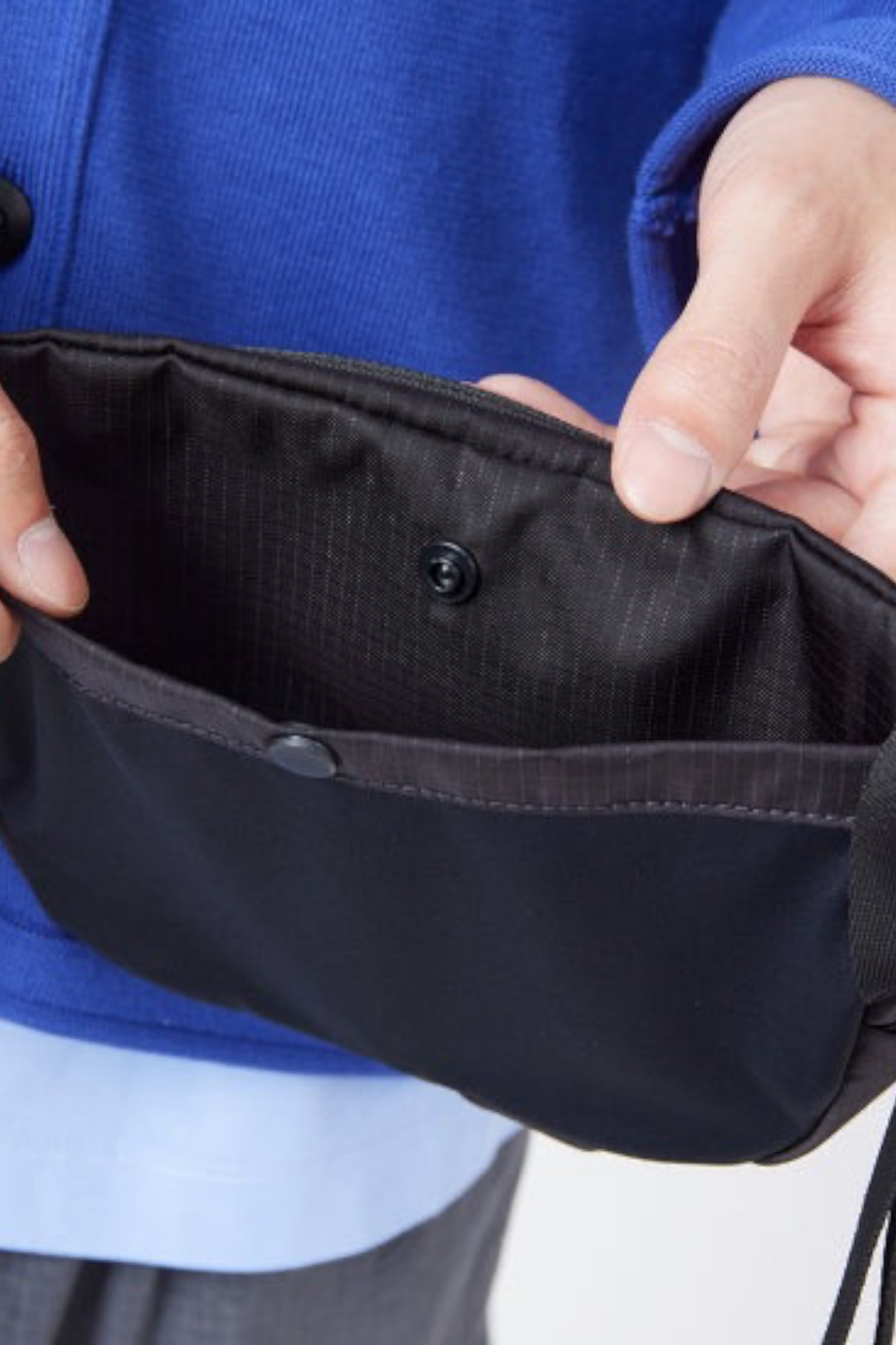 Snow Peak Robic Fanny Pack Black | Sac Banane Nylon ROBIC Ripstop | Edgar Bdx
