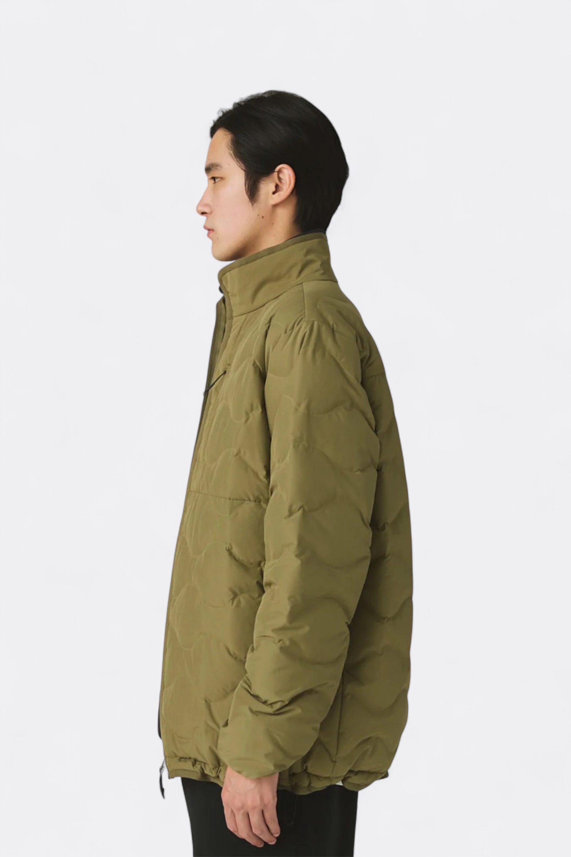 Snow Peak - Seamless Quilted Down Jacket (Olive)