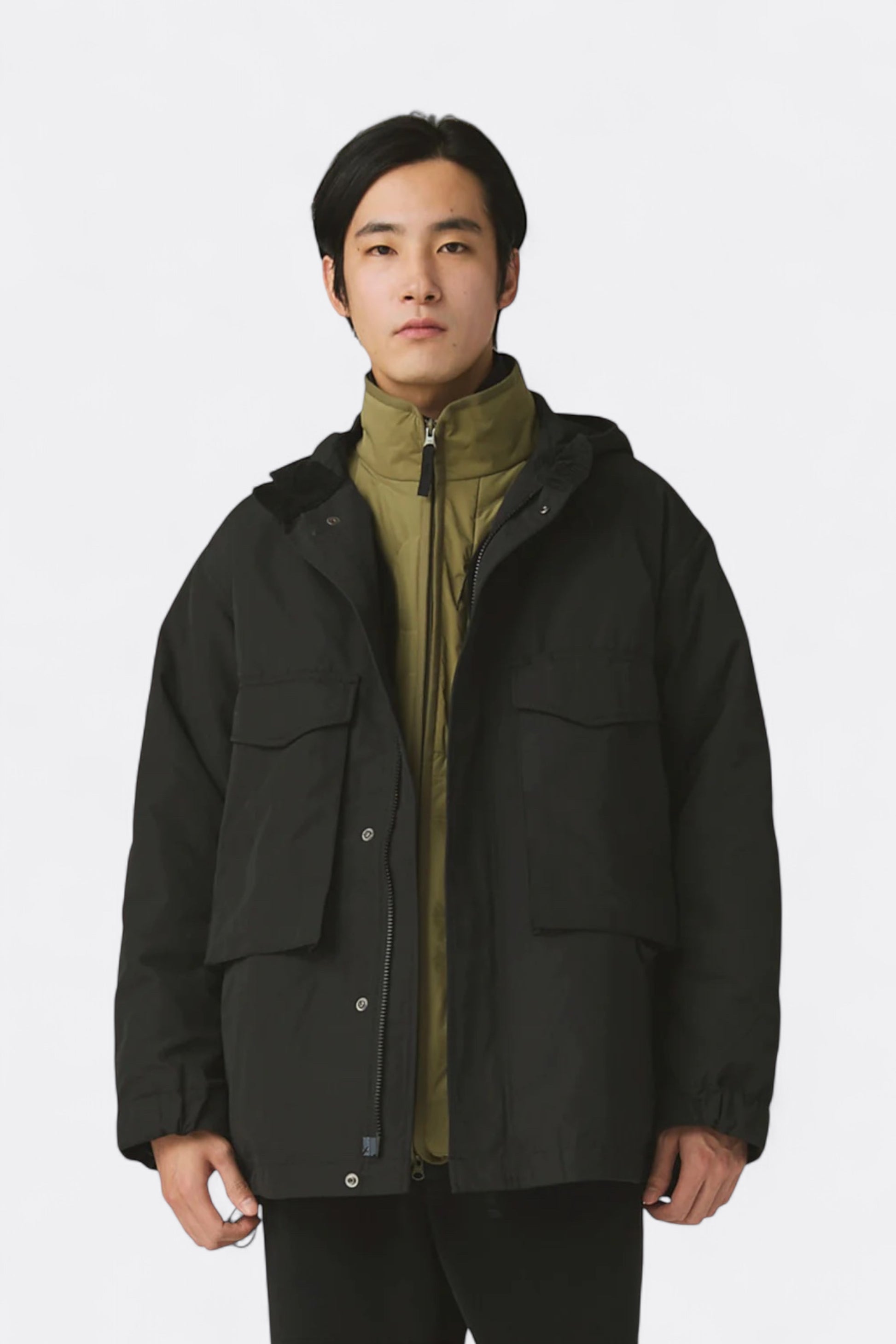 Snow Peak - Seamless Quilted Down Jacket (Olive)