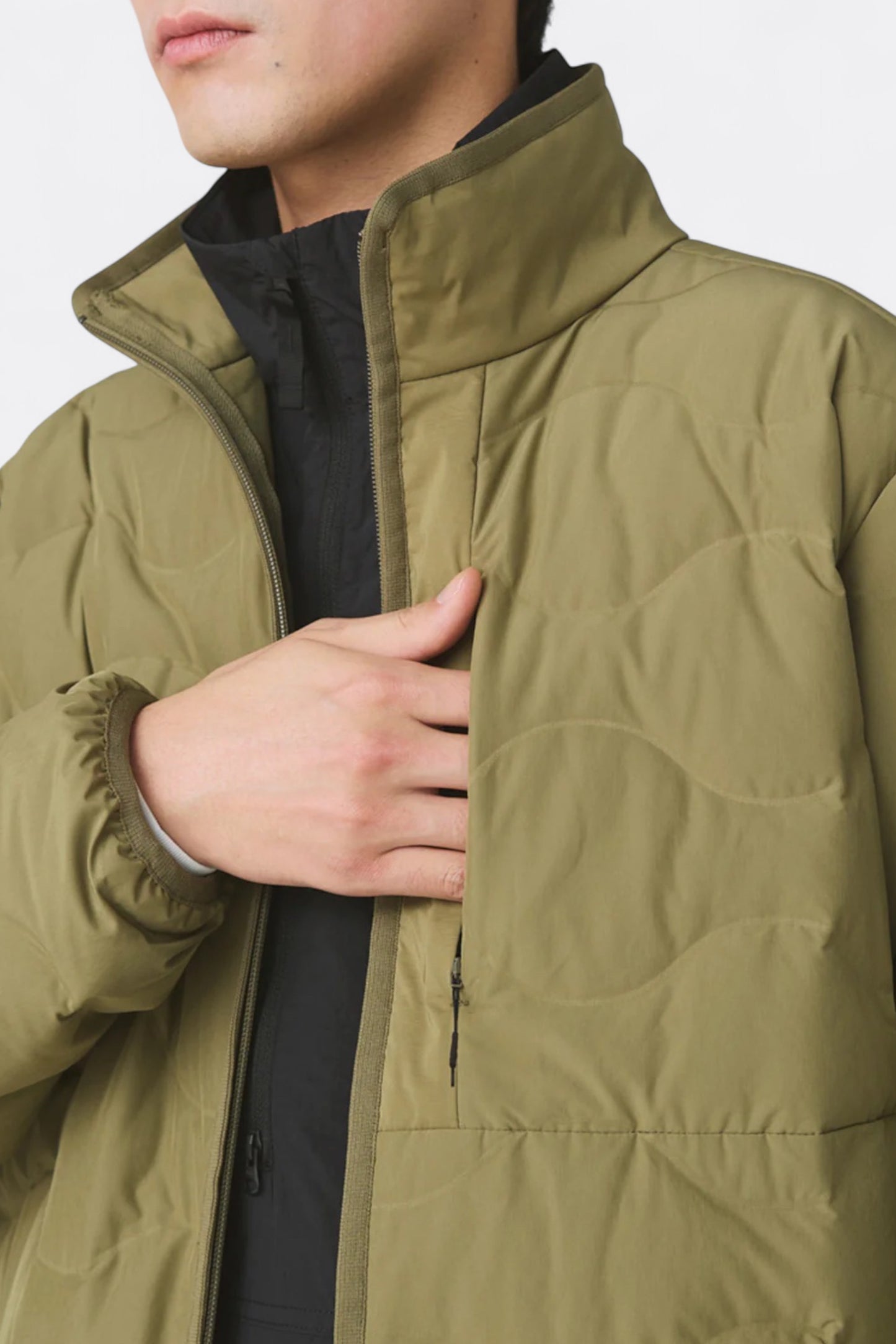Snow Peak - Seamless Quilted Down Jacket (Olive)
