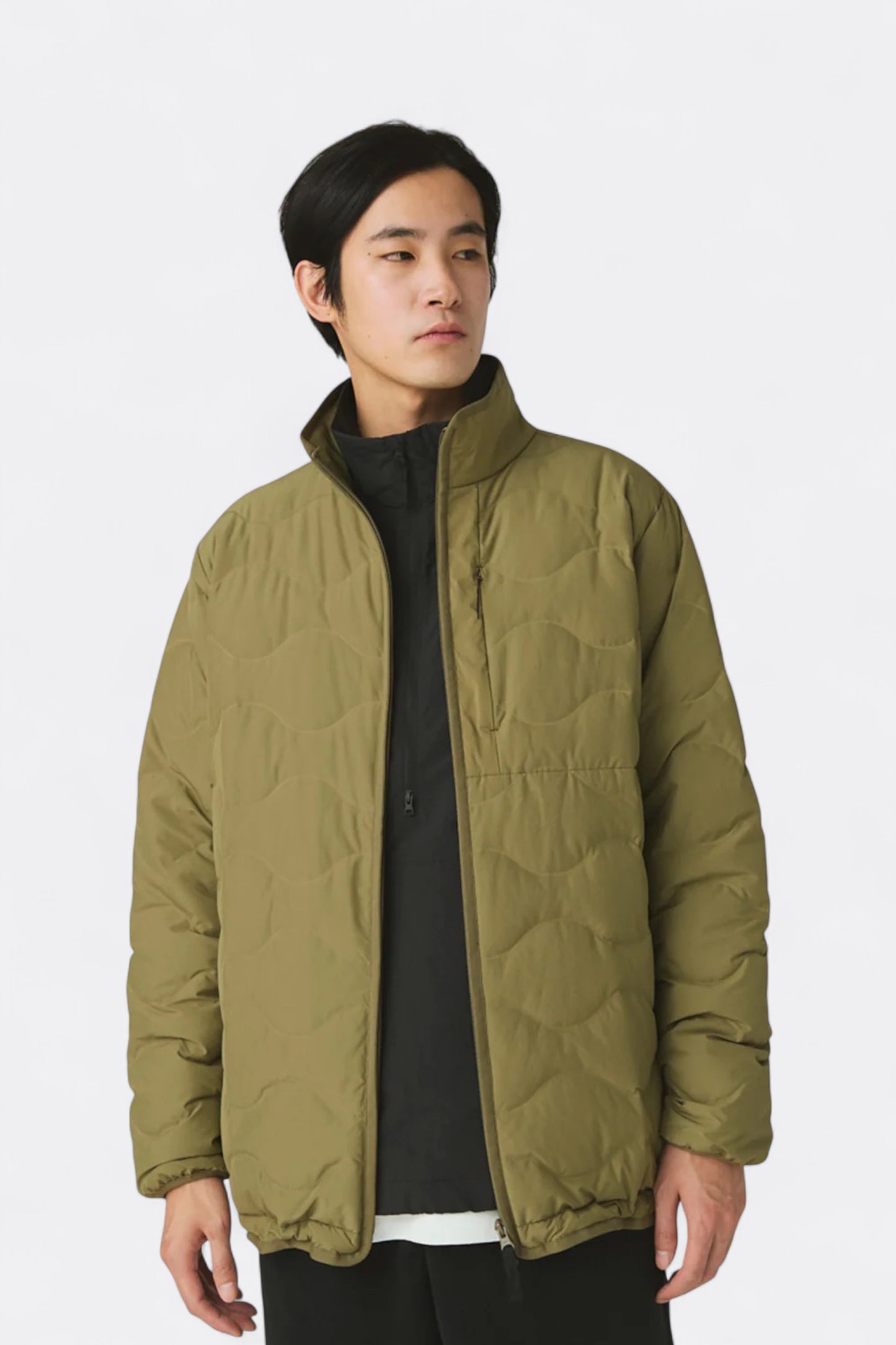 Snow Peak - Seamless Quilted Down Jacket (Olive)