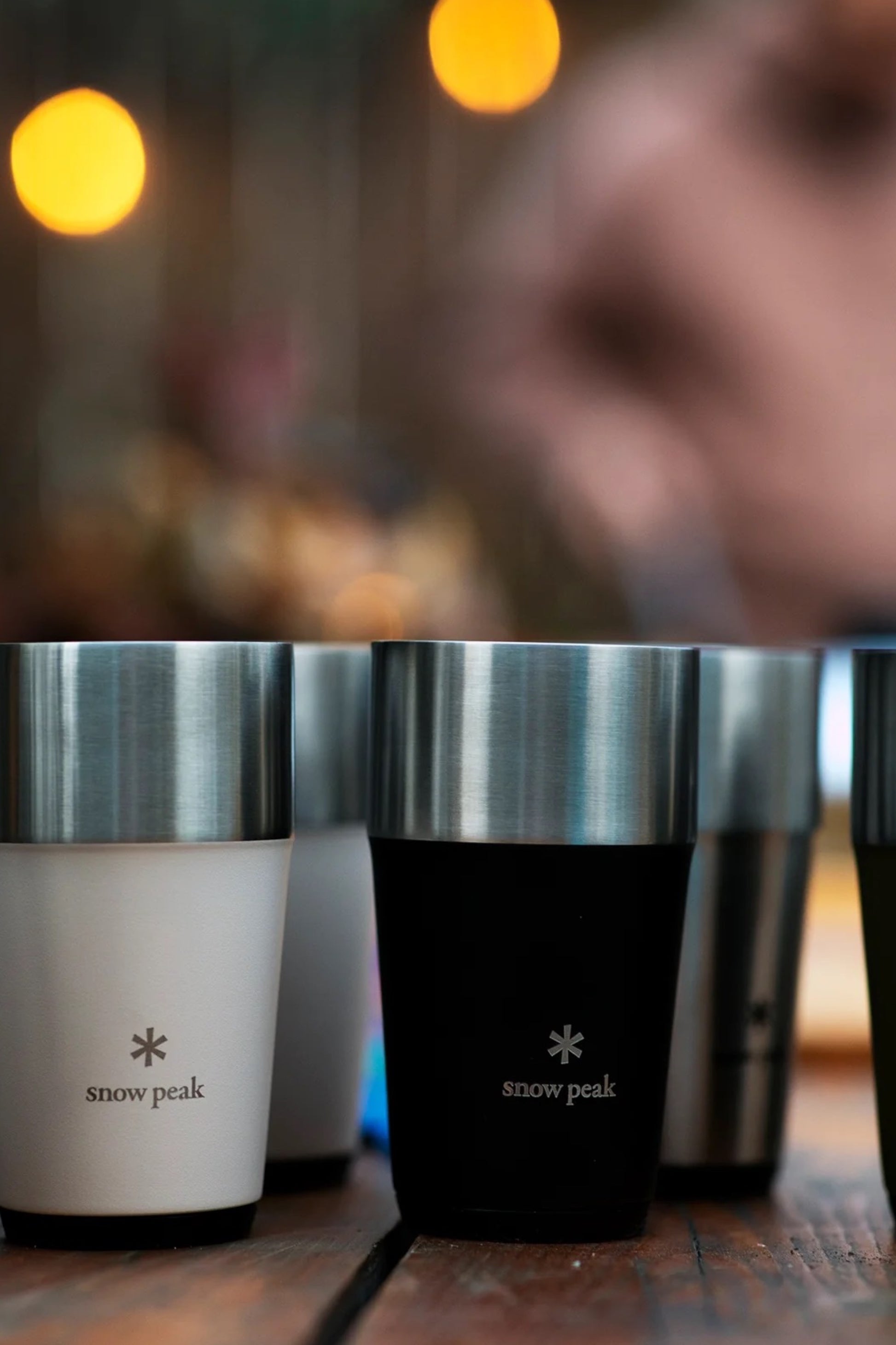 Snow Peak Shimo Tumbler 470 Silver | Gobelet Isotherme Empilable | Edgar Bdx