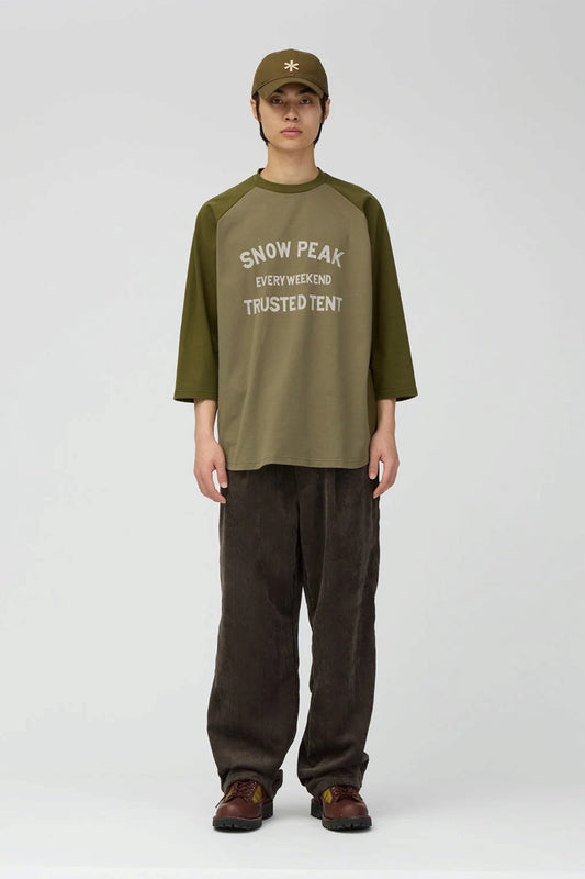SNOW PEAK Technical Corduroy Pant Dark Brown | Pantalon | Edgar Bdx