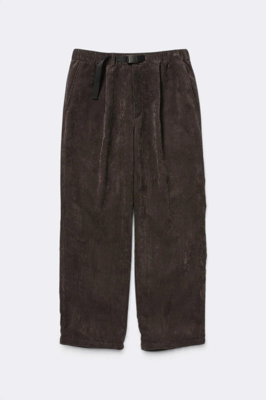 SNOW PEAK Technical Corduroy Pant Dark Brown | Pantalon | Edgar Bdx
