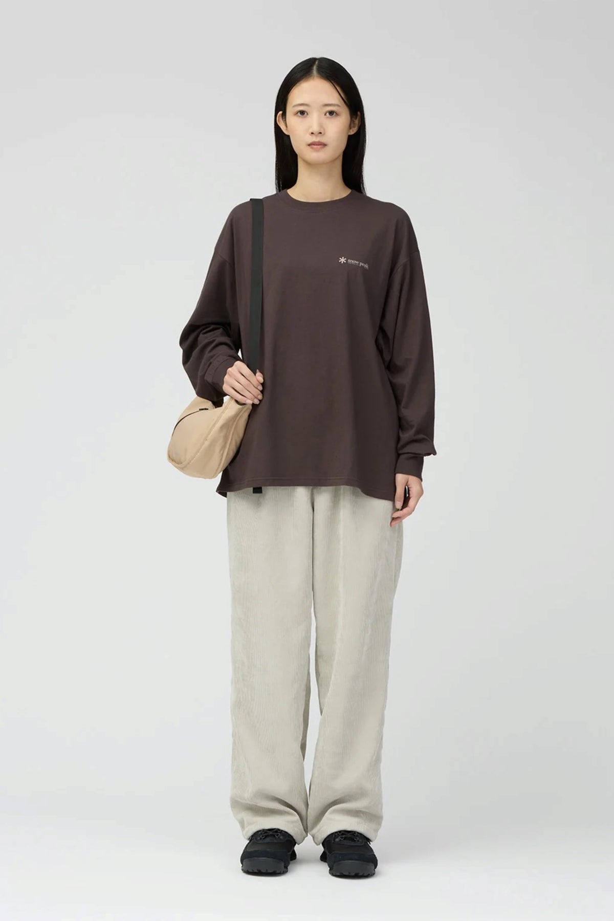 SNOW PEAK Technical Corduroy Pant Ivory | Pantalon | Edgar Bdx