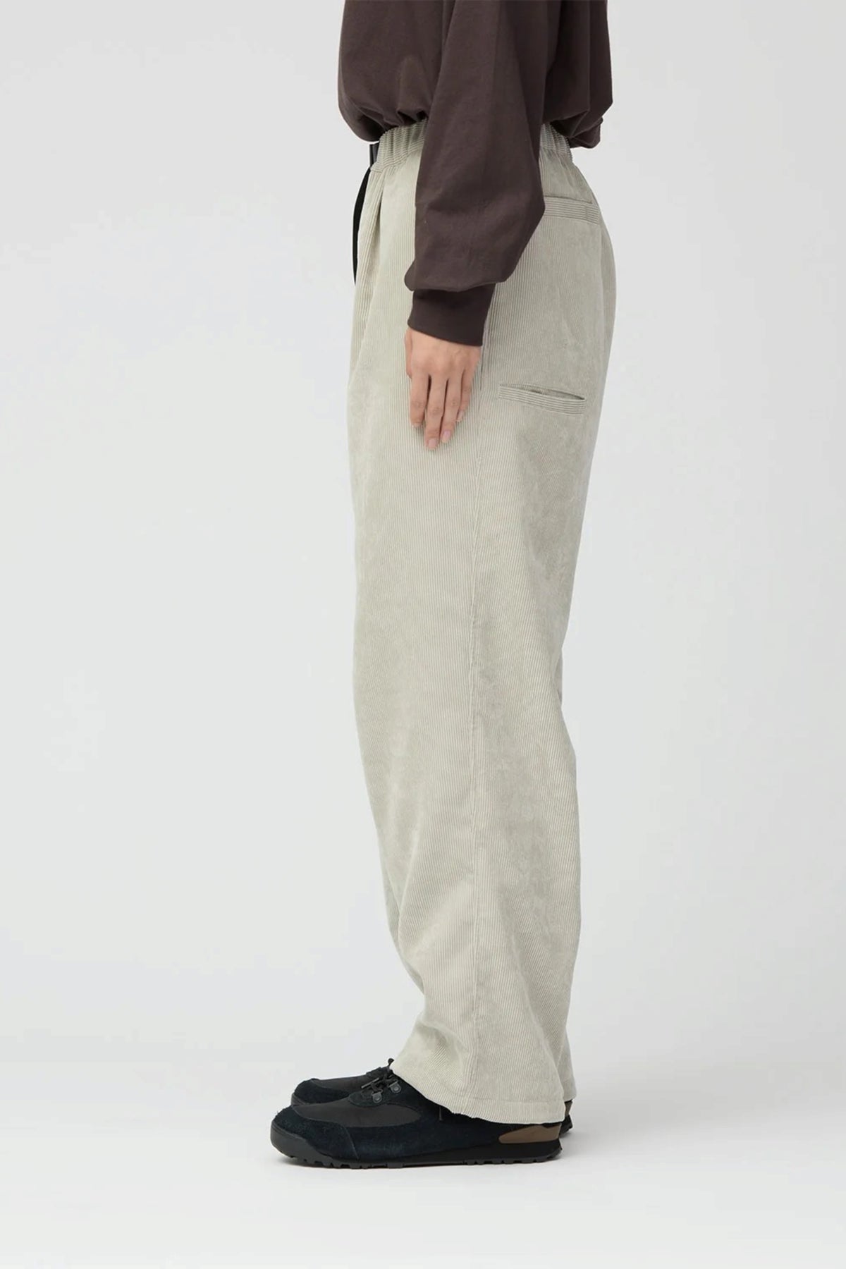 SNOW PEAK Technical Corduroy Pant Ivory | Pantalon | Edgar Bdx