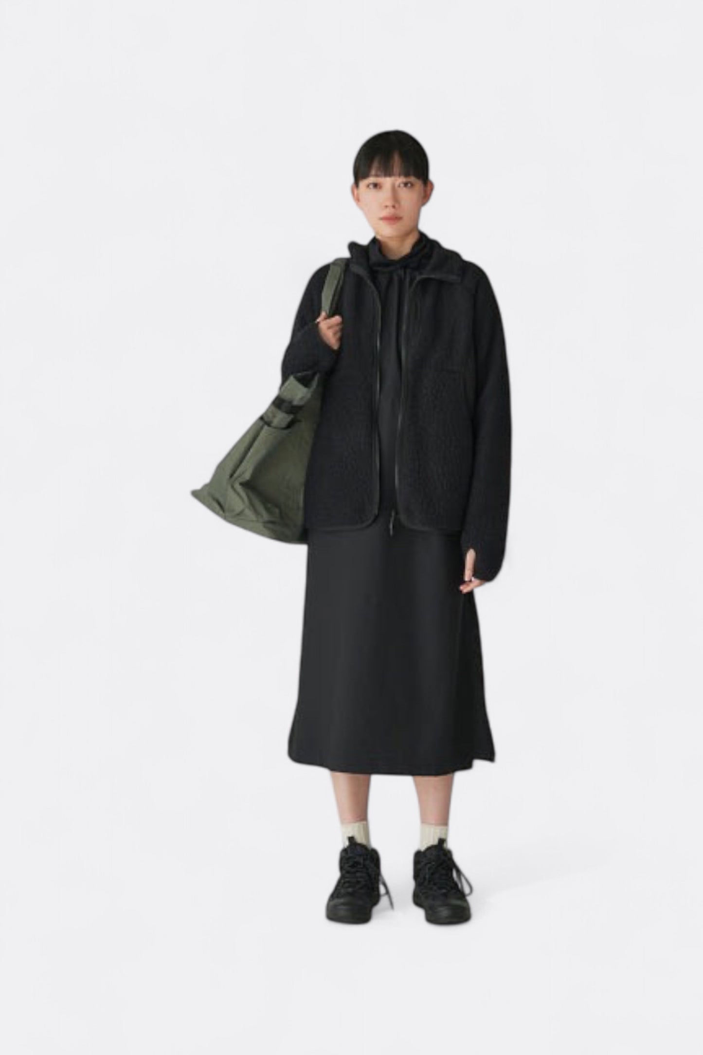 Snow Peak - Thermal Boa Fleece Jacket (Black)