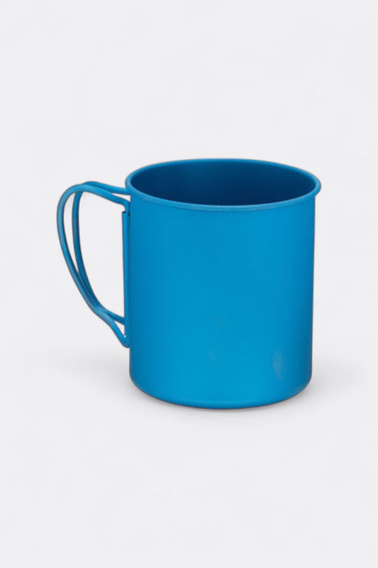 Snow Peak - Titanium Single Wall 450 Coloured Mug (Blue)