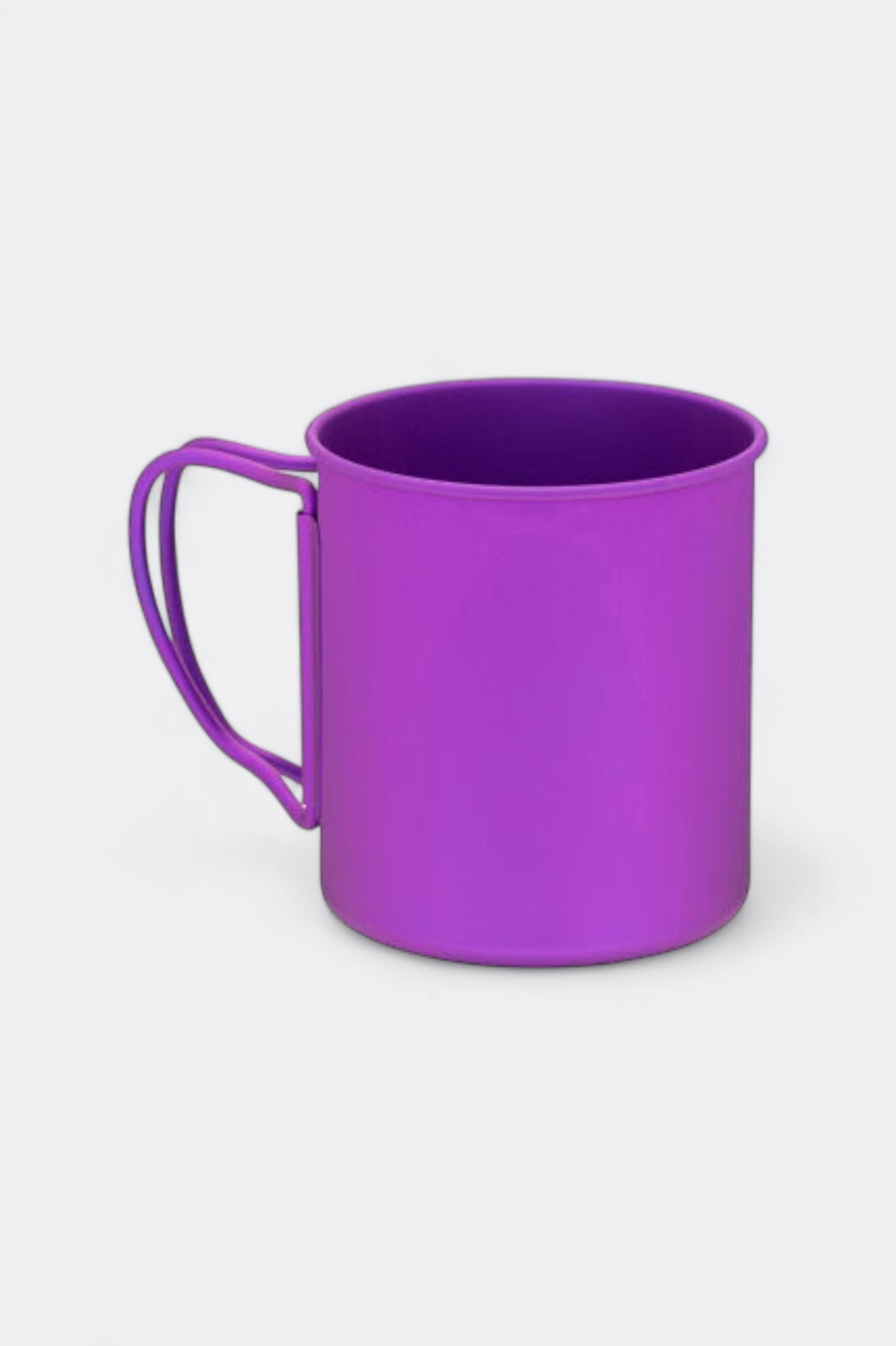Snow Peak - Titanium Single Wall 450 Coloured Mug (Purple)