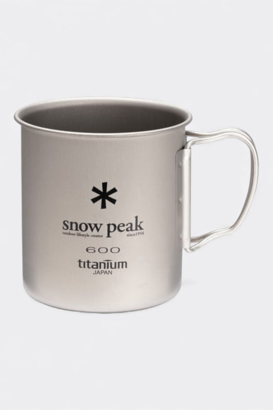 Snow Peak - Titanium Single Wall Mug 600