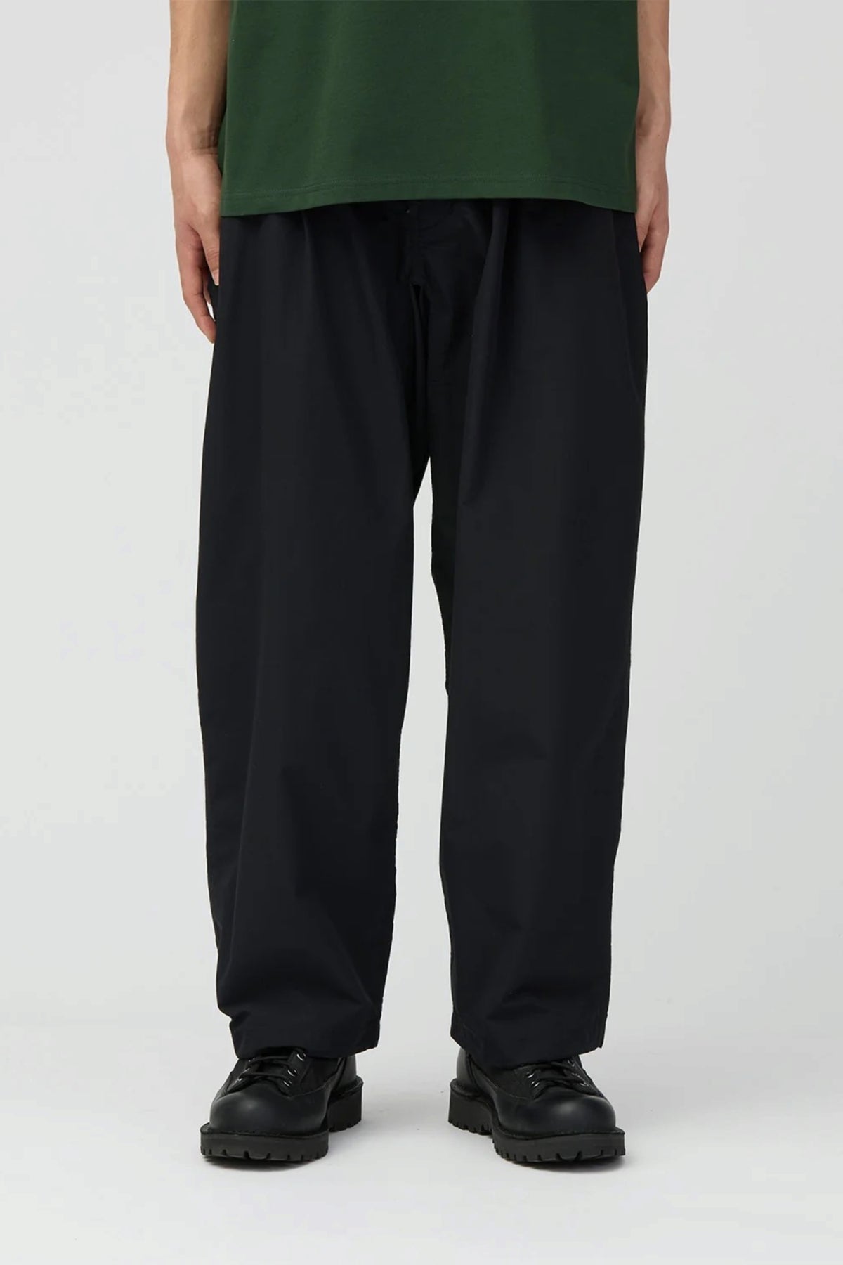 SNOW PEAK Wool Nylon Taffeta Trousers Black | Pantalon | Edgar Bdx