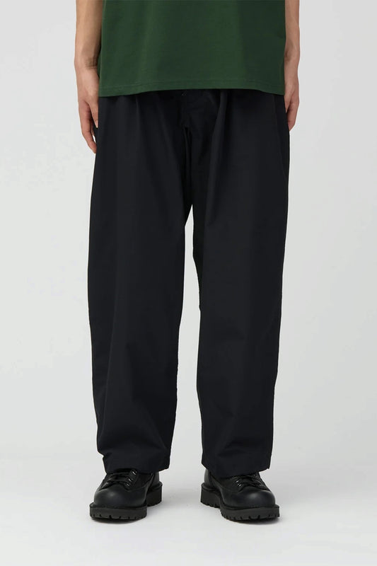 SNOW PEAK Wool Nylon Taffeta Trousers Black | Pantalon | Edgar Bdx