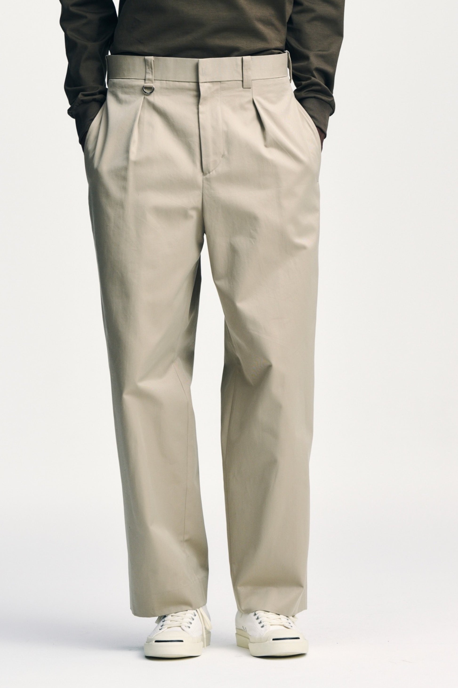 Sophnet Chino Slacks Beige | Pantalon Coton Égyptien Japon | Edgar Bdx