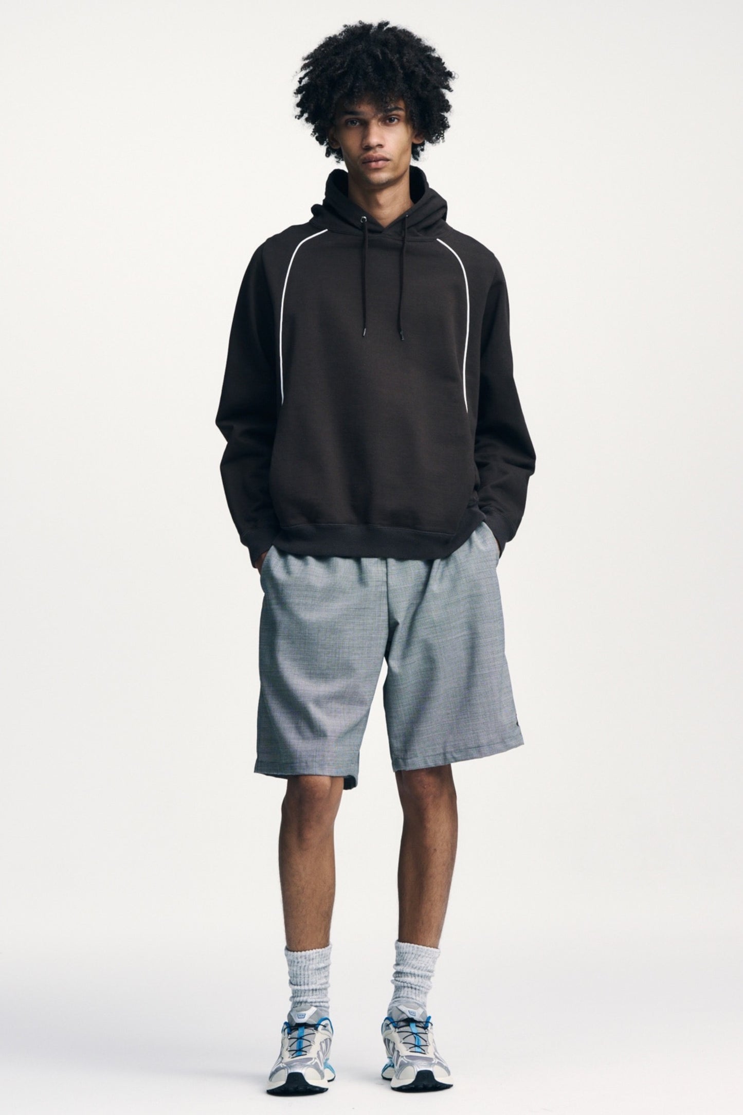 Sophnet Football Sweat Hoodie Black | Hoodie French Terry Japon | Edgar Bdx