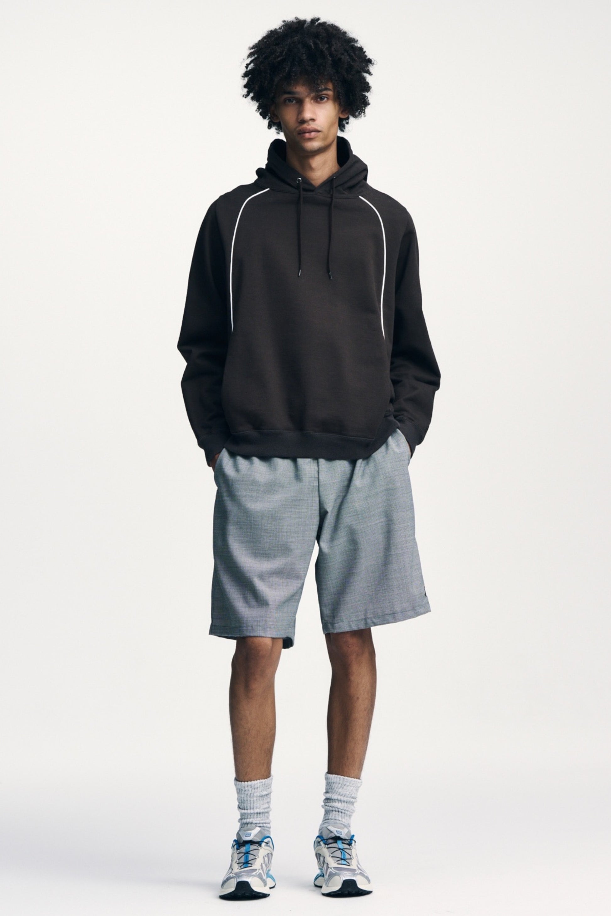 Sophnet Football Sweat Hoodie Black | Hoodie French Terry Japon | Edgar Bdx
