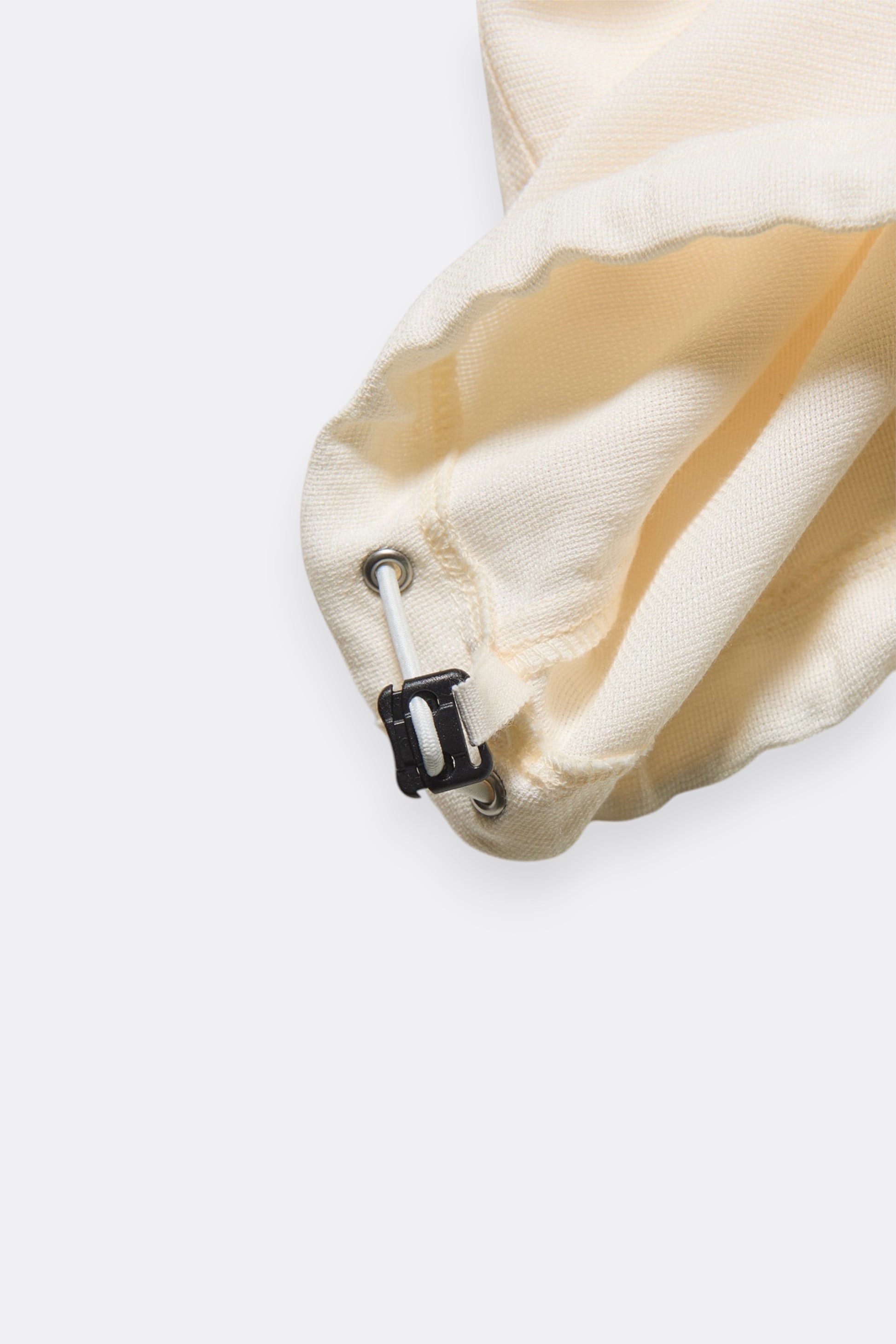 Sophnet Linen Mesh L/S Polo Off White | Polo Lin Rayonne Japon | Edgar Bdx