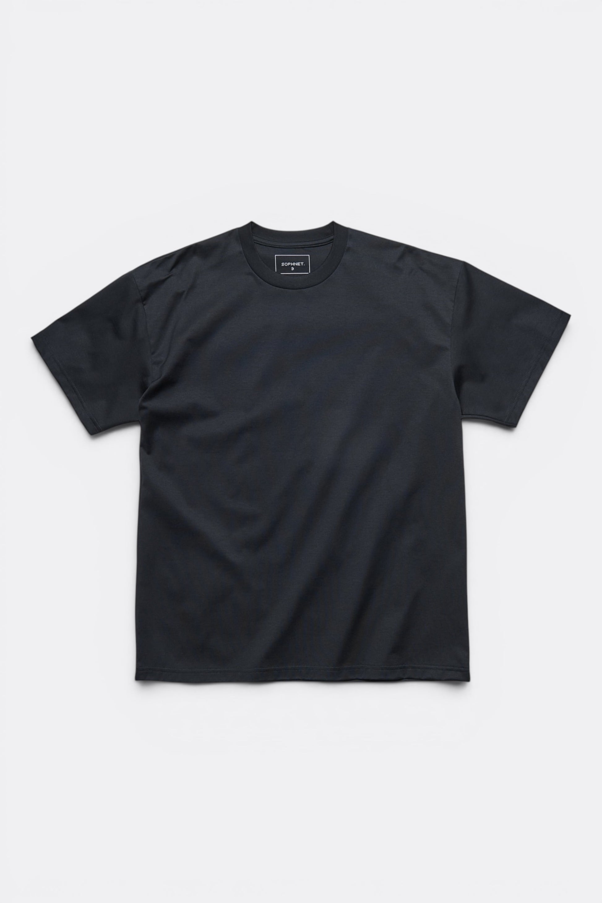 Sophnet Luster Cotton Essential Tee Black | T-Shirt Coton Premium Japon | Edgar Bdx