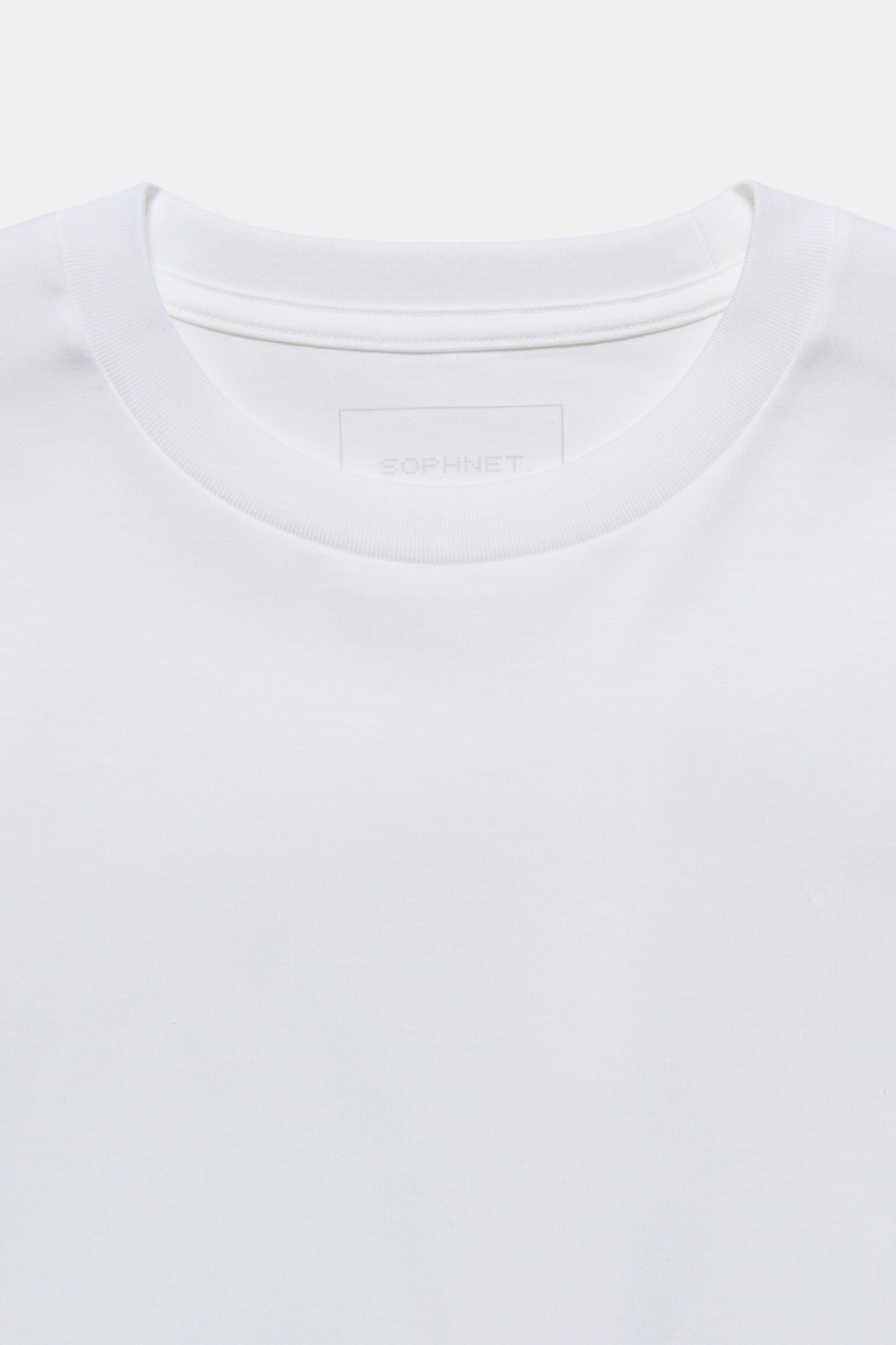 Sophnet Luster Cotton Essential Tee White | T-Shirt Coton Premium Japon | Edgar Bdx