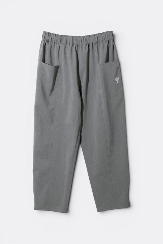 South2 West8 Army String Pant Poly Oxford Grey | Pantalon Été Léger | Edgar Bdx
