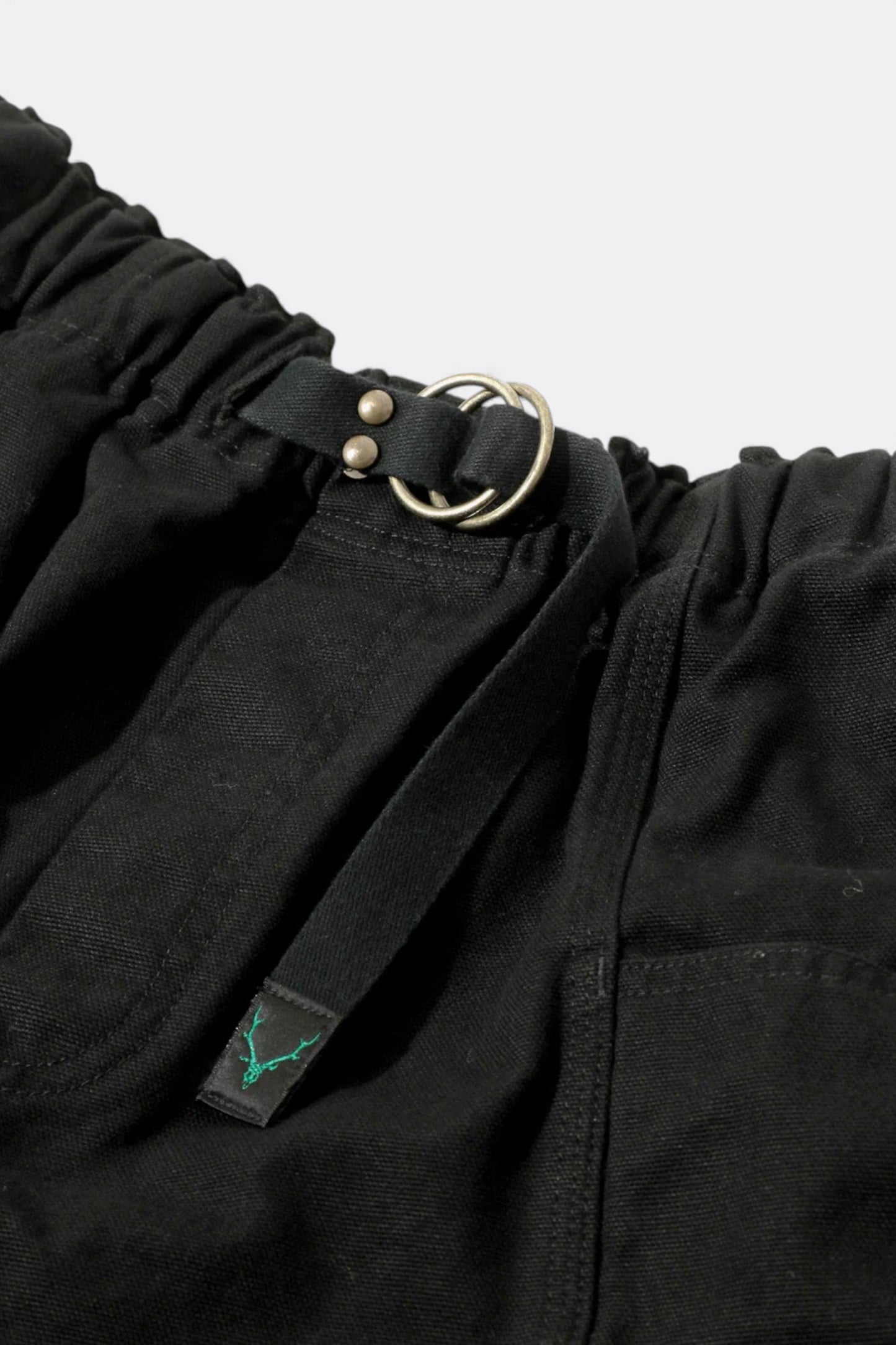 South2 West8 - Belted C.S Pant 11.5oz Canvas (Black)