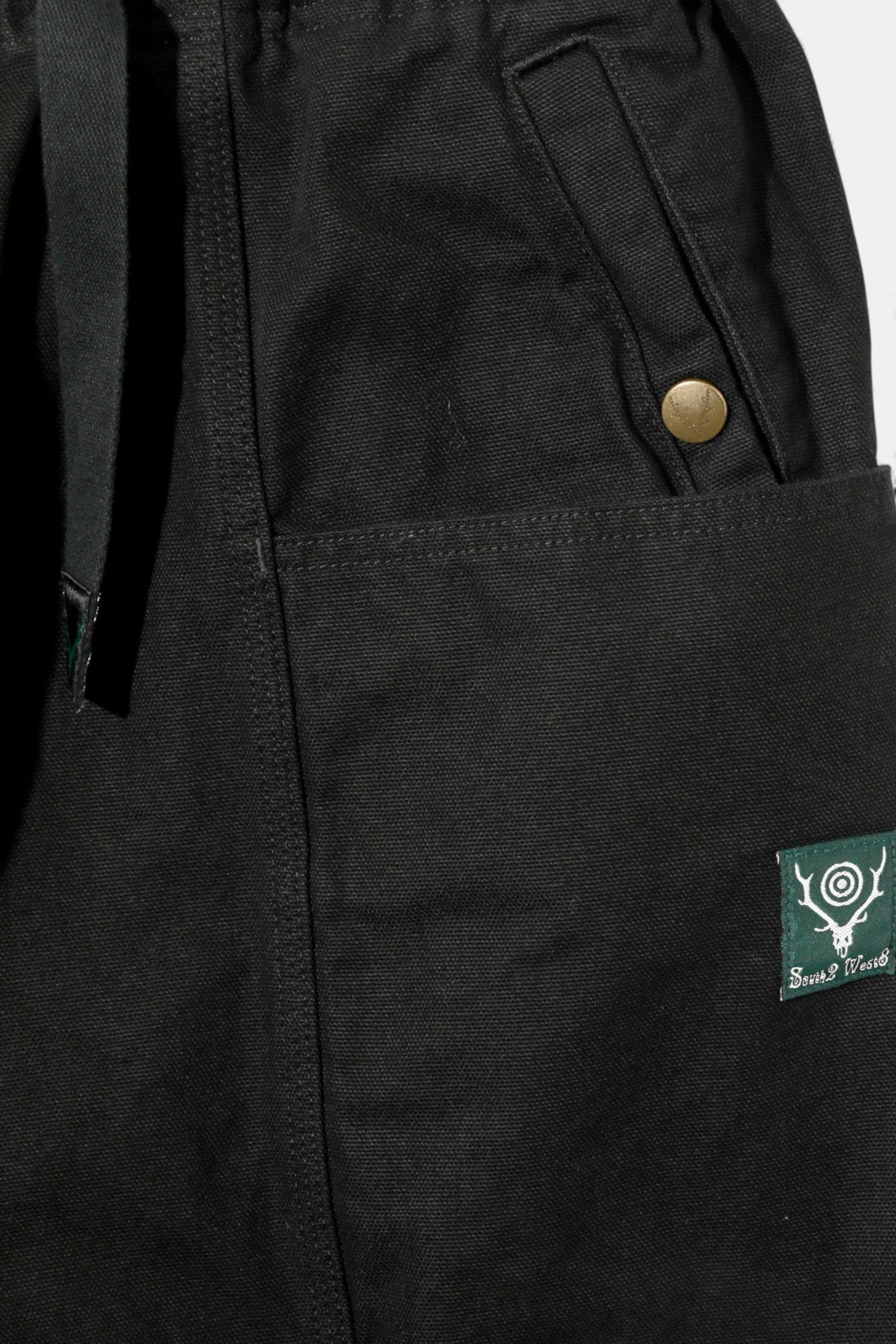 South2 West8 - Belted C.S Pant 11.5oz Canvas (Black)