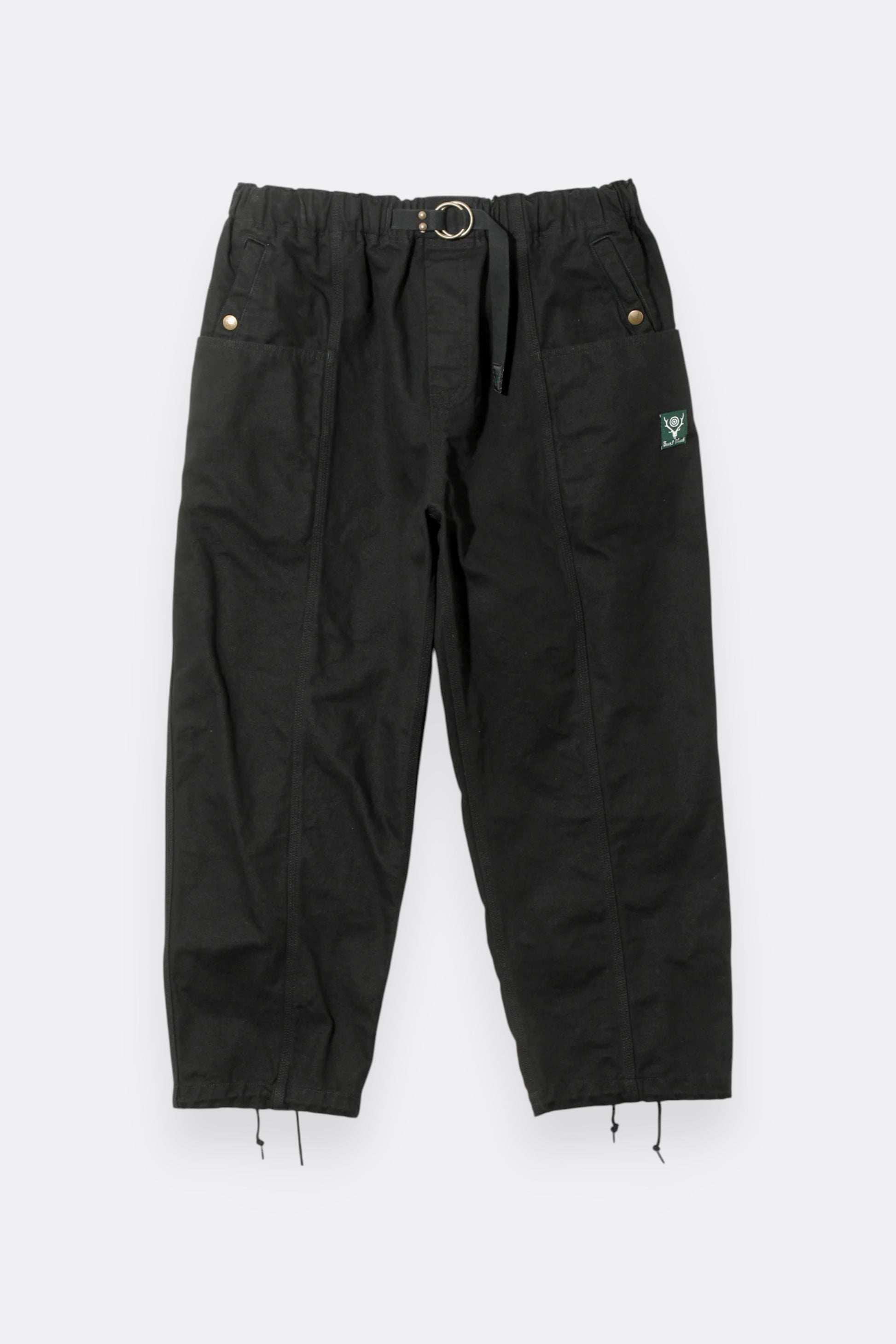 South2 West8 - Belted C.S Pant 11.5oz Canvas (Black)
