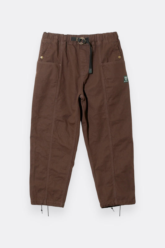 South2 West8 - Belted C.S Pant 11.5oz Canvas (Brown)