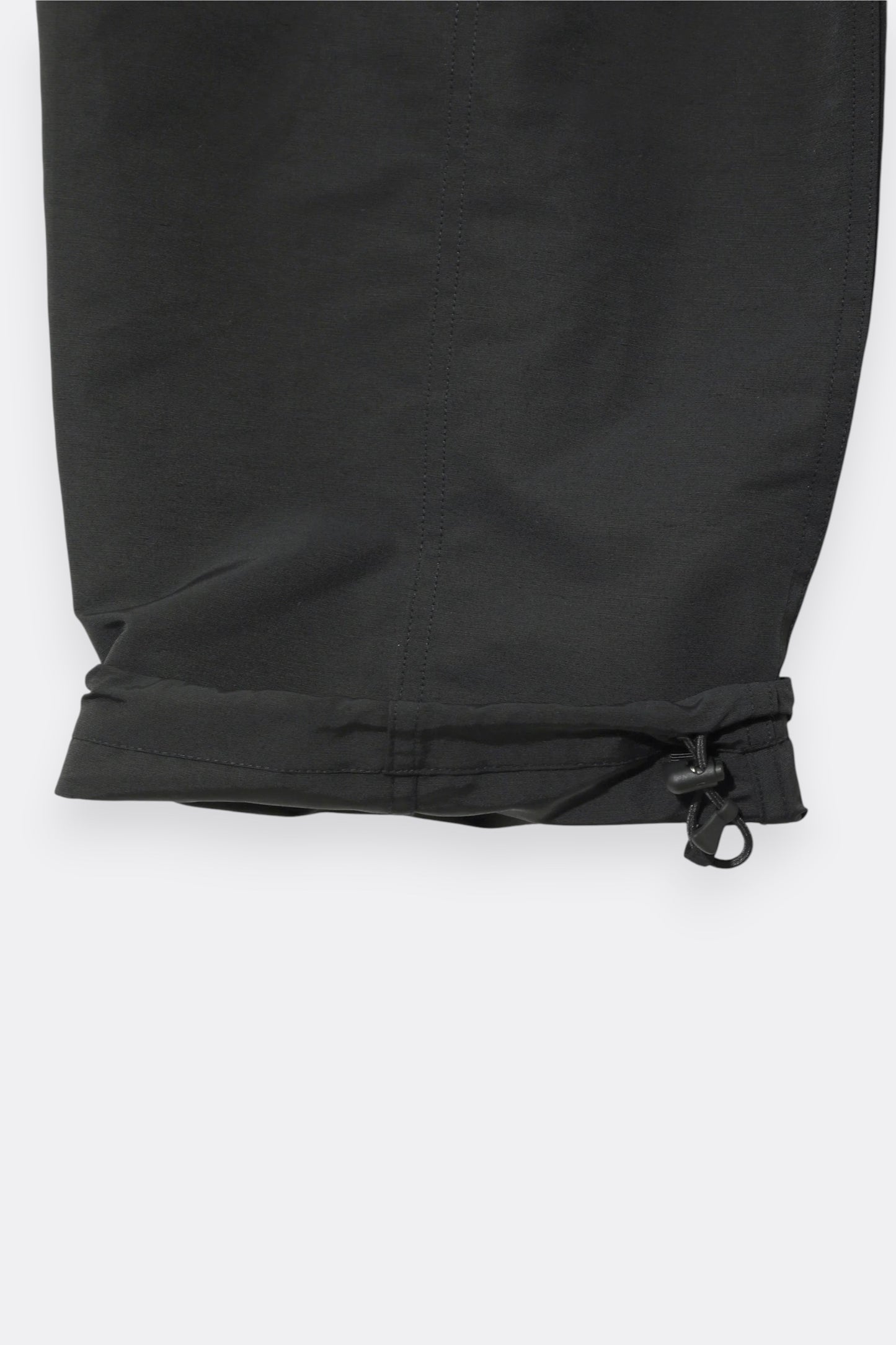 South2 West8 Belted C.S Pant C/N Grosgrain Black | Pantalon Coton Nylon | Edgar Bdx
