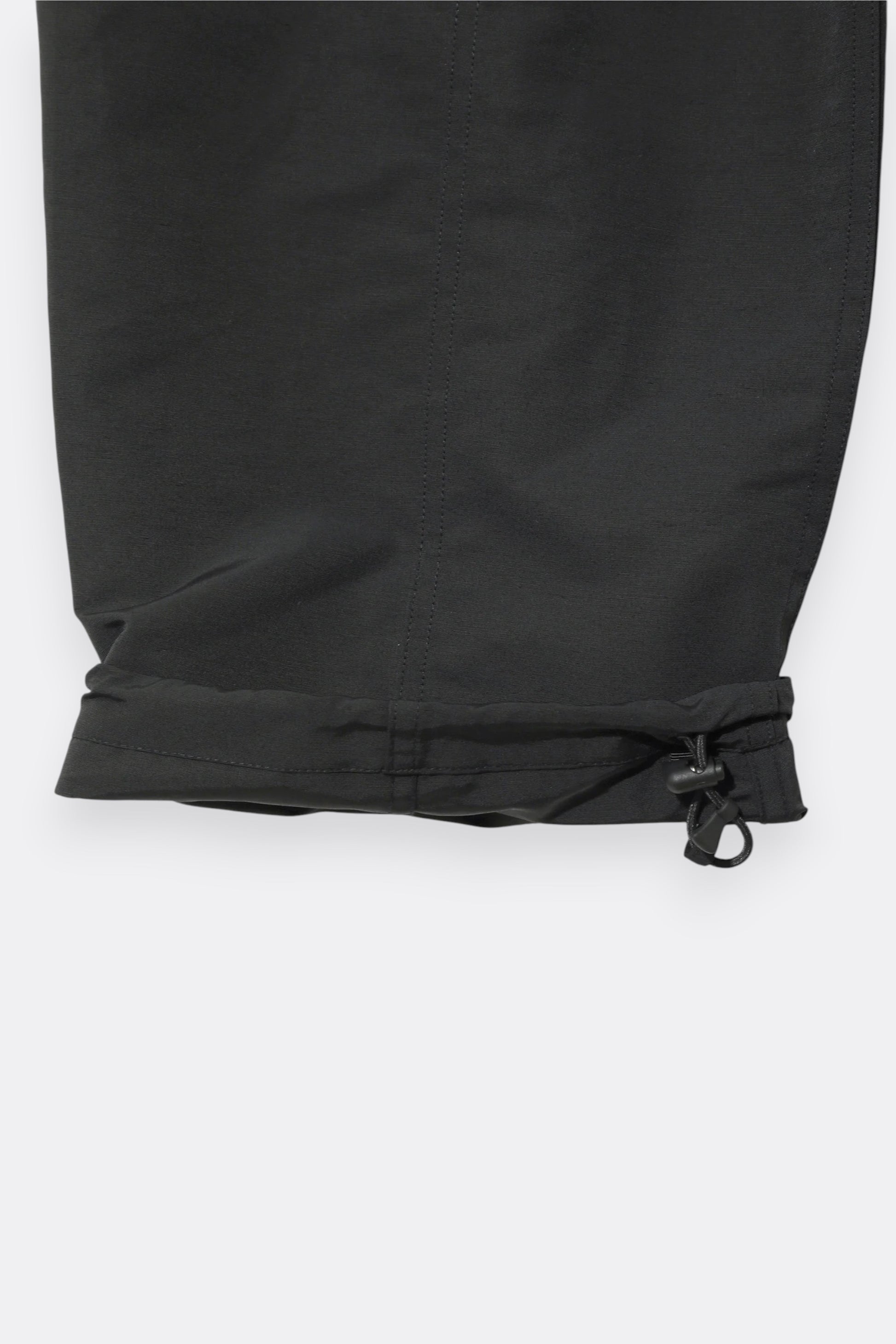 South2 West8 Belted C.S Pant C/N Grosgrain Black | Pantalon Coton Nylon | Edgar Bdx