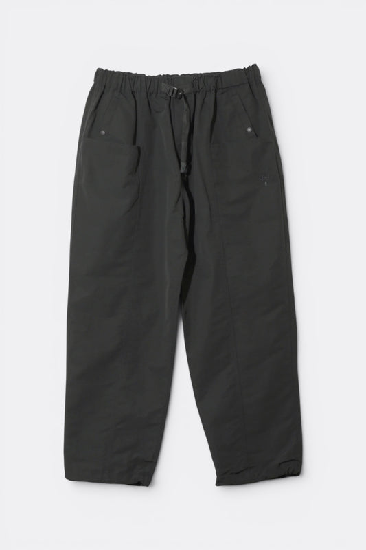 South2 West8 Belted C.S Pant C/N Grosgrain Black | Pantalon Coton Nylon | Edgar Bdx
