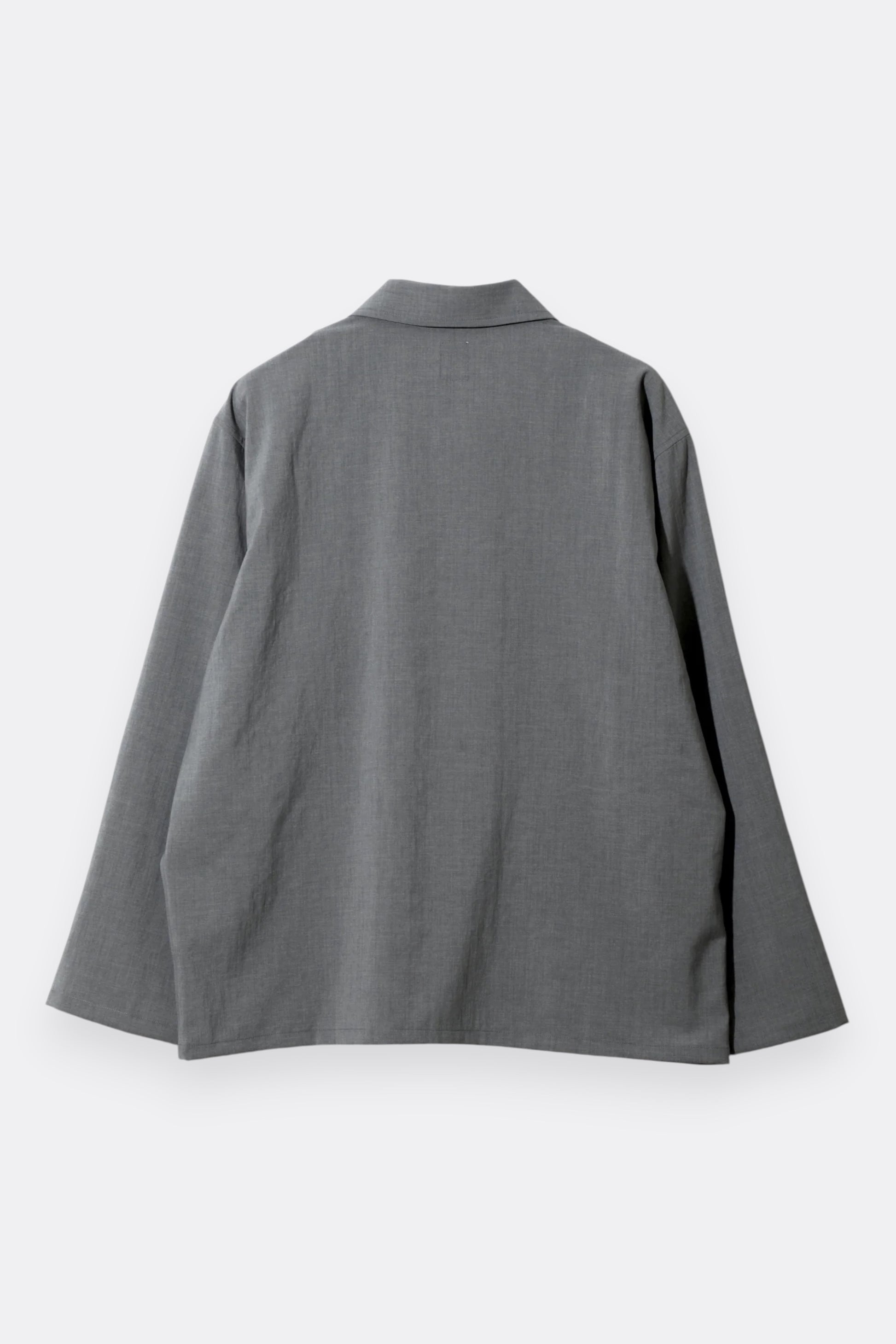 South2 West8 Hunting Shirt Poly Oxford Grey | Chemise Outdoor Légère | Edgar Bdx